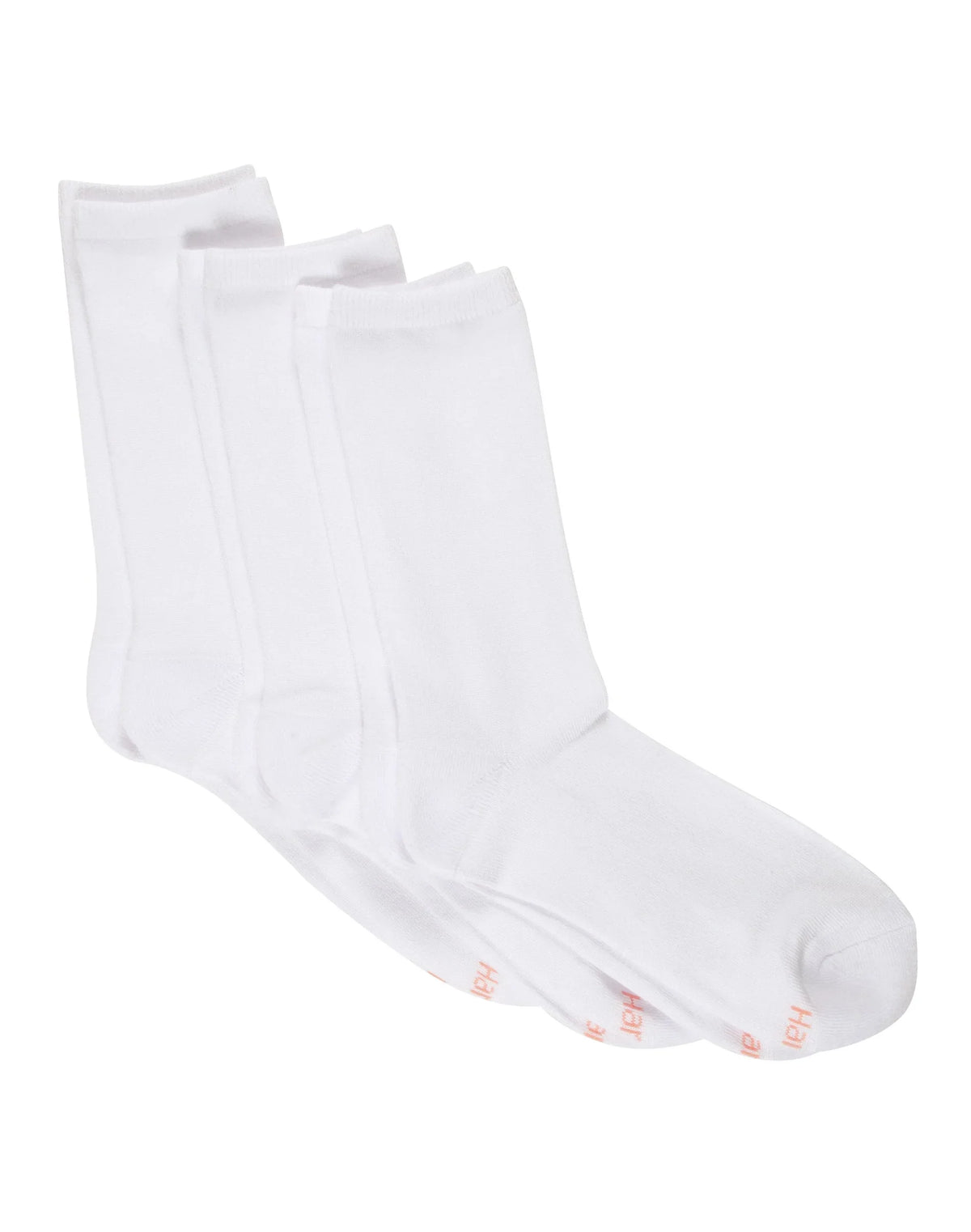 Hanes ComfortSoft® Women's Crew Socks,Fits shoe sizes up to 8-12, 3-Pack Main image