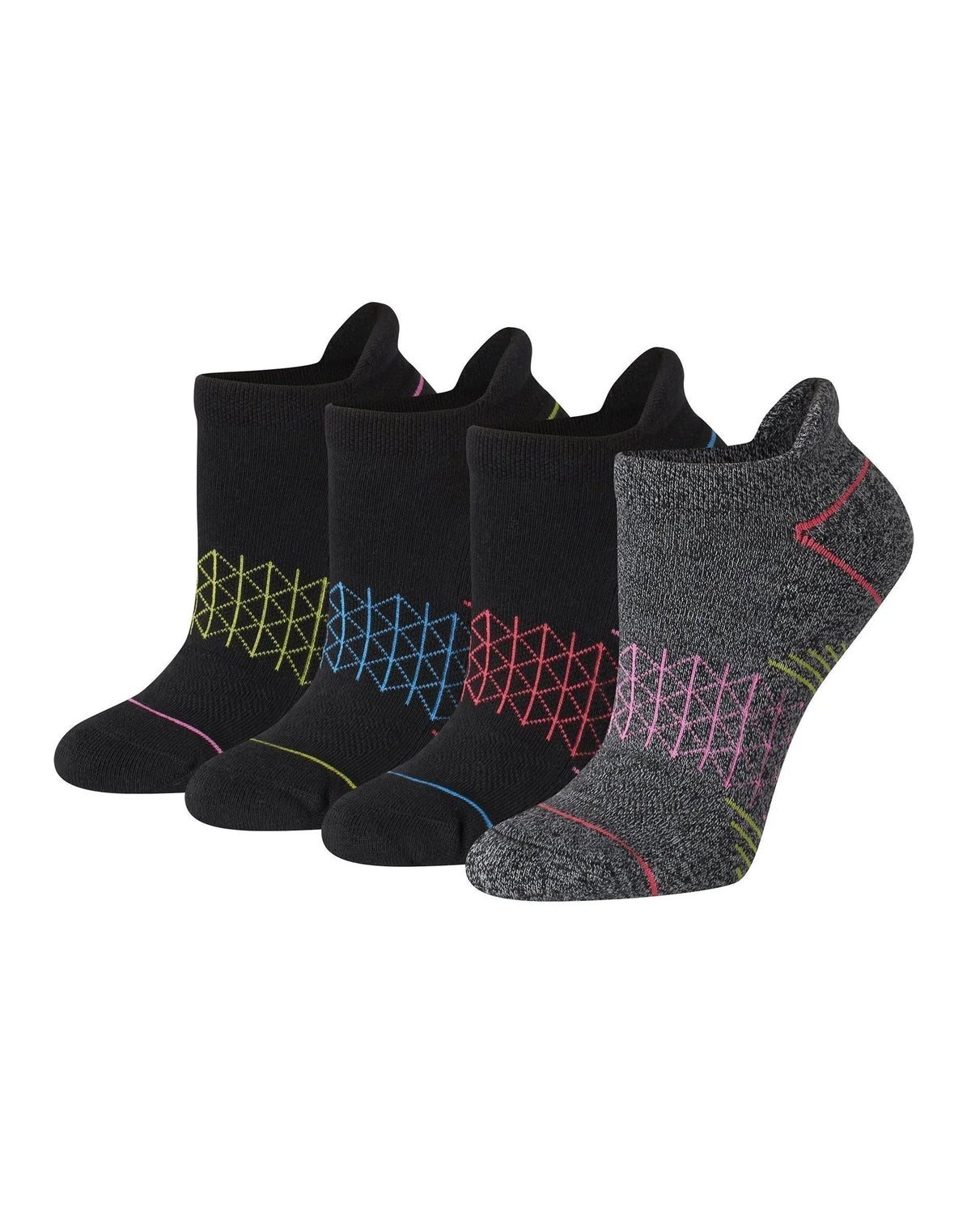 Hanes Absolute Comfort Women's Heel Shield Socks, 4-Pairs Main image