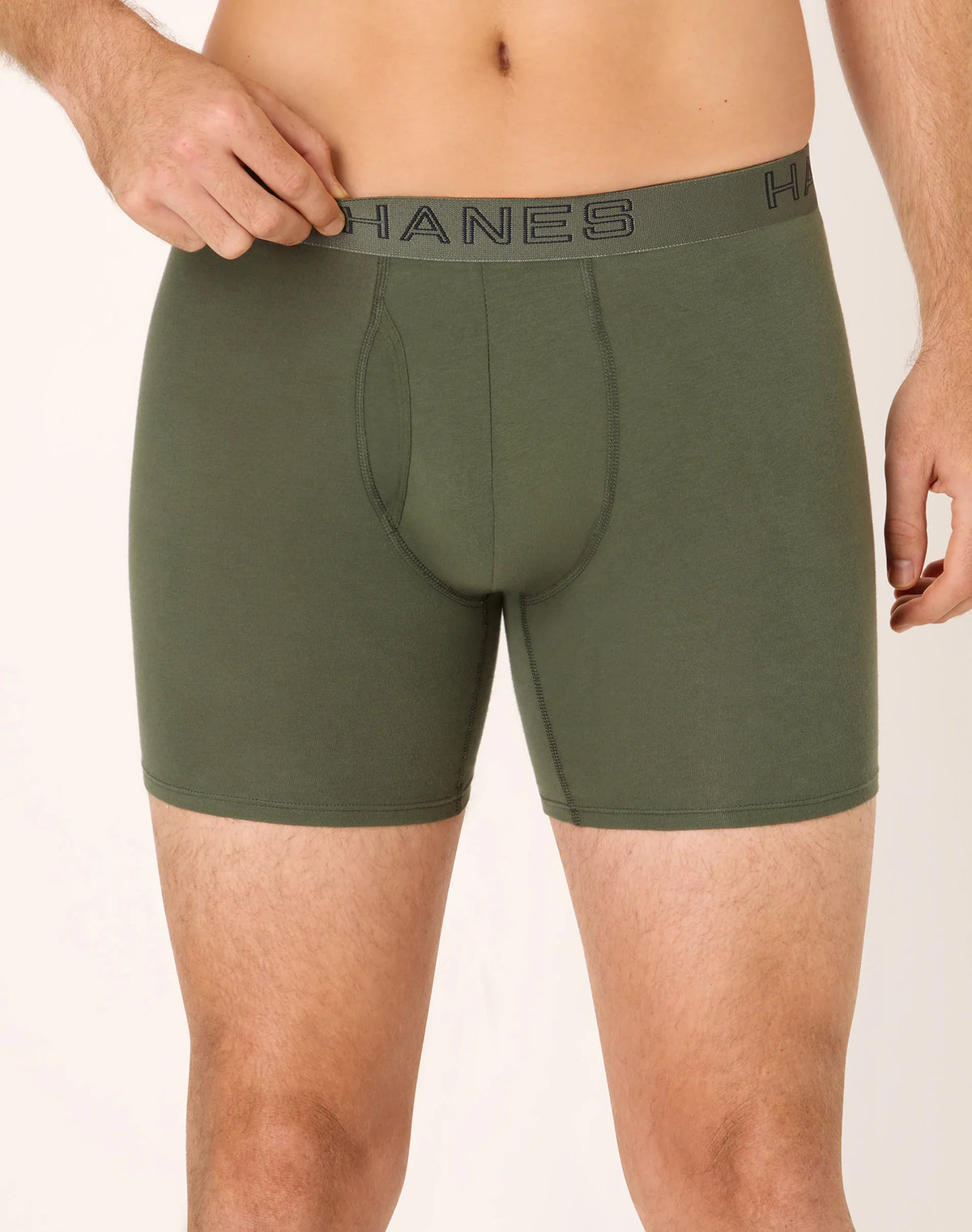Hanes Ultimate Men's Boxer Briefs Pack - 3-Pack - Cotton-Stretch Underwear - Moisture-Wicking Main image
