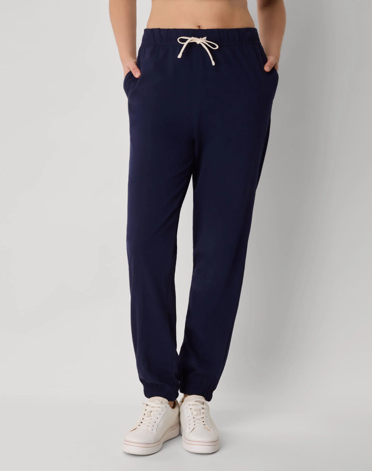 Hanes Essentials Women's Cotton Jersey Joggers, 29" Main image