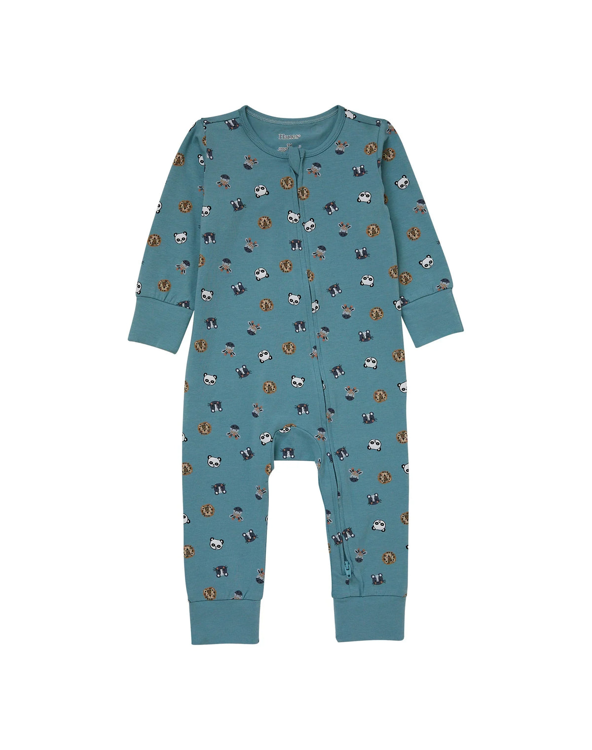 Hanes Pure Comfort Baby Long Sleeve Footless Sleep N' Play, Organic Cotton, Boys & Girls Main image