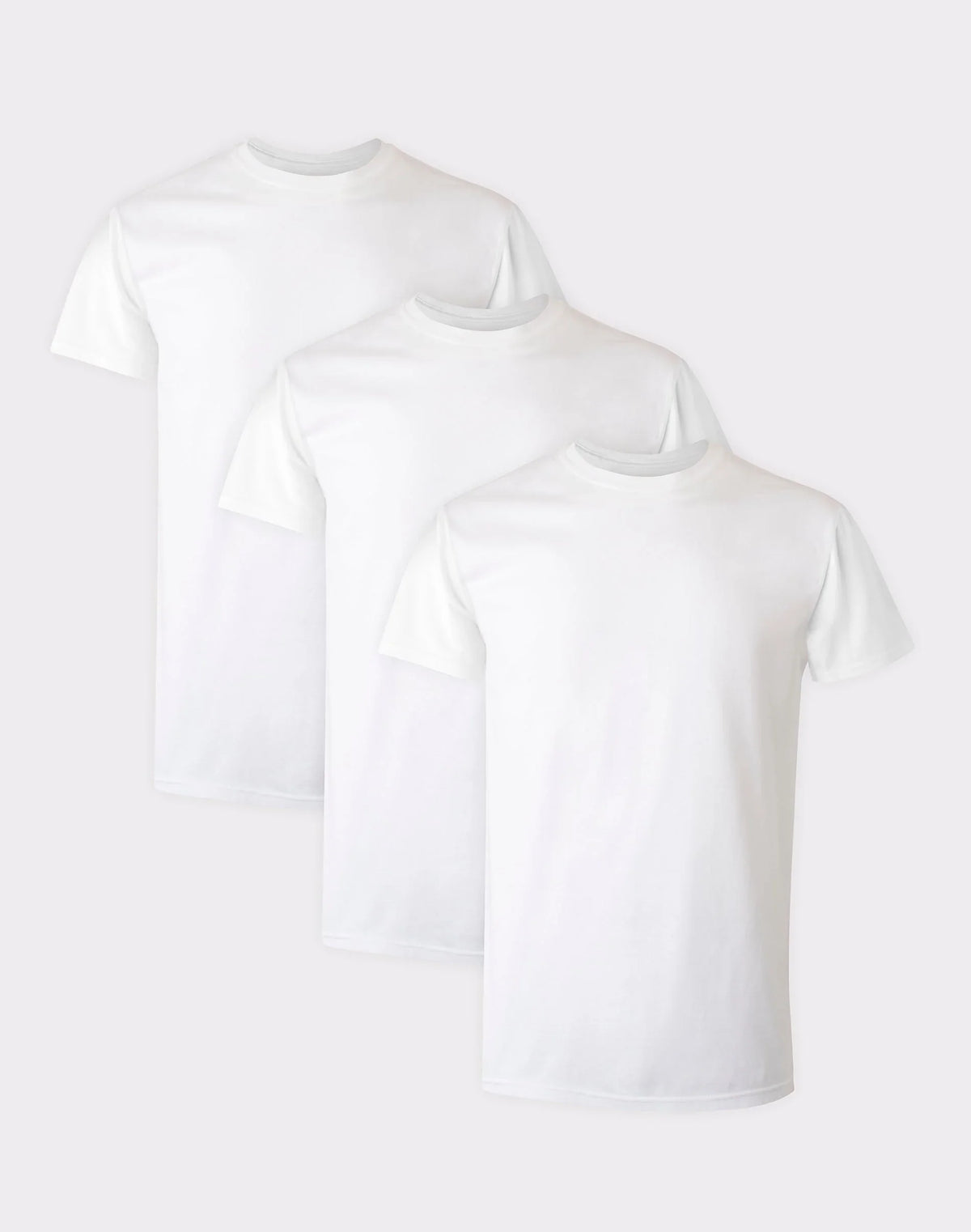Hanes Comfort Flex Fit Men's White Modal Undershirt, 3-Pack Main image