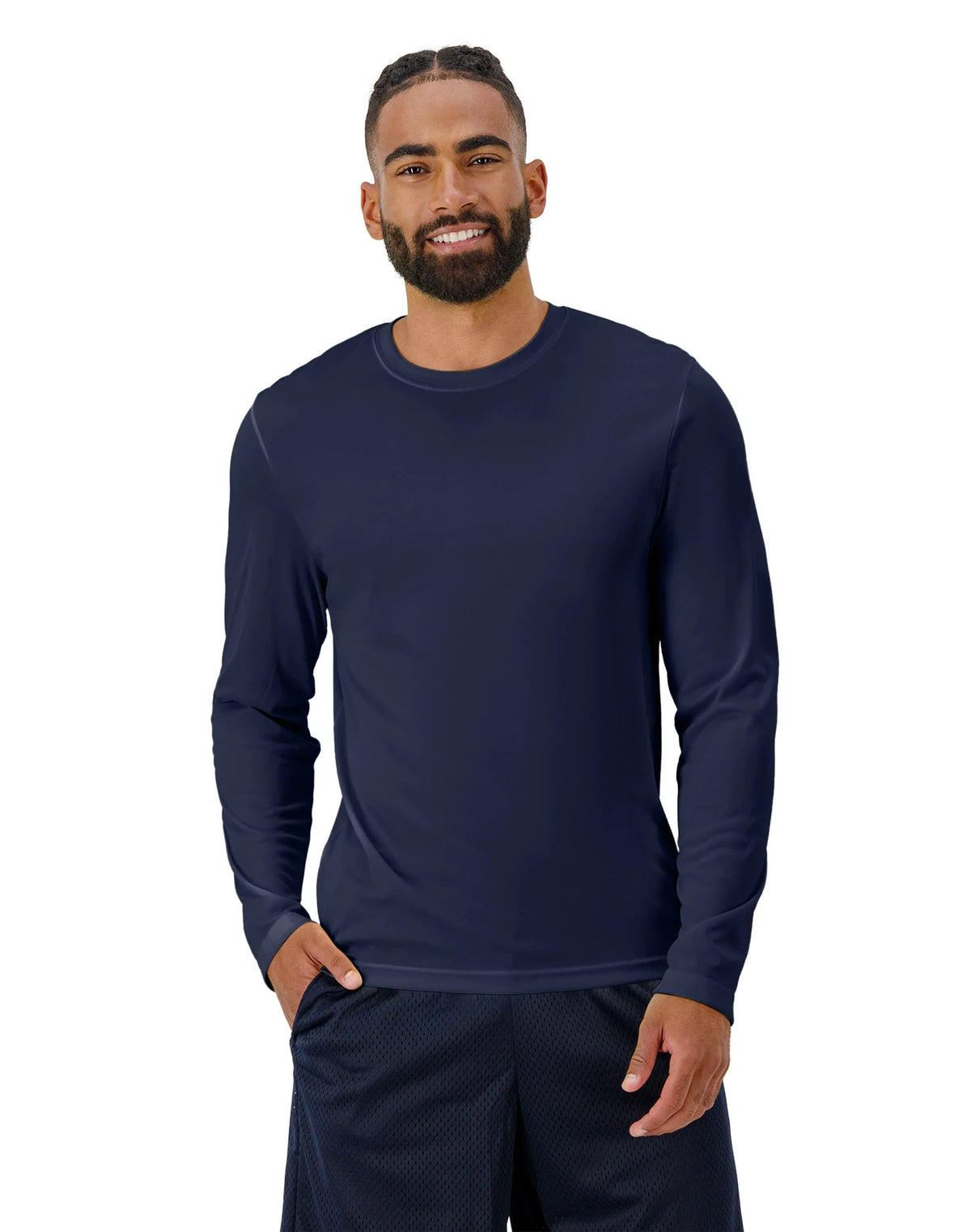 Hanes Sport Cool DRI Men's Performance Long Sleeve T-Shirt Main image