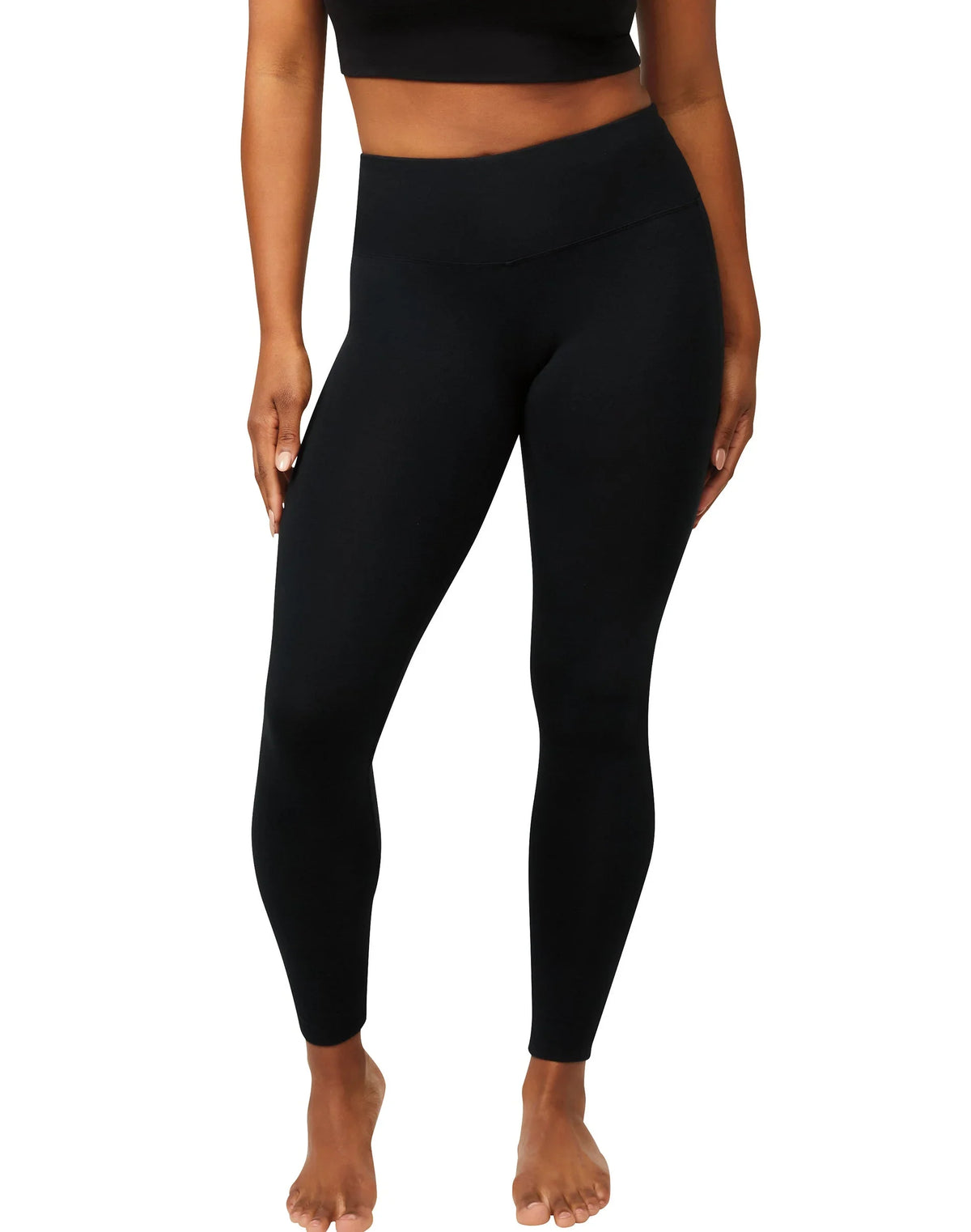 Hanes EcoSmart Women's High-Waisted Leggings with Shaping Main image