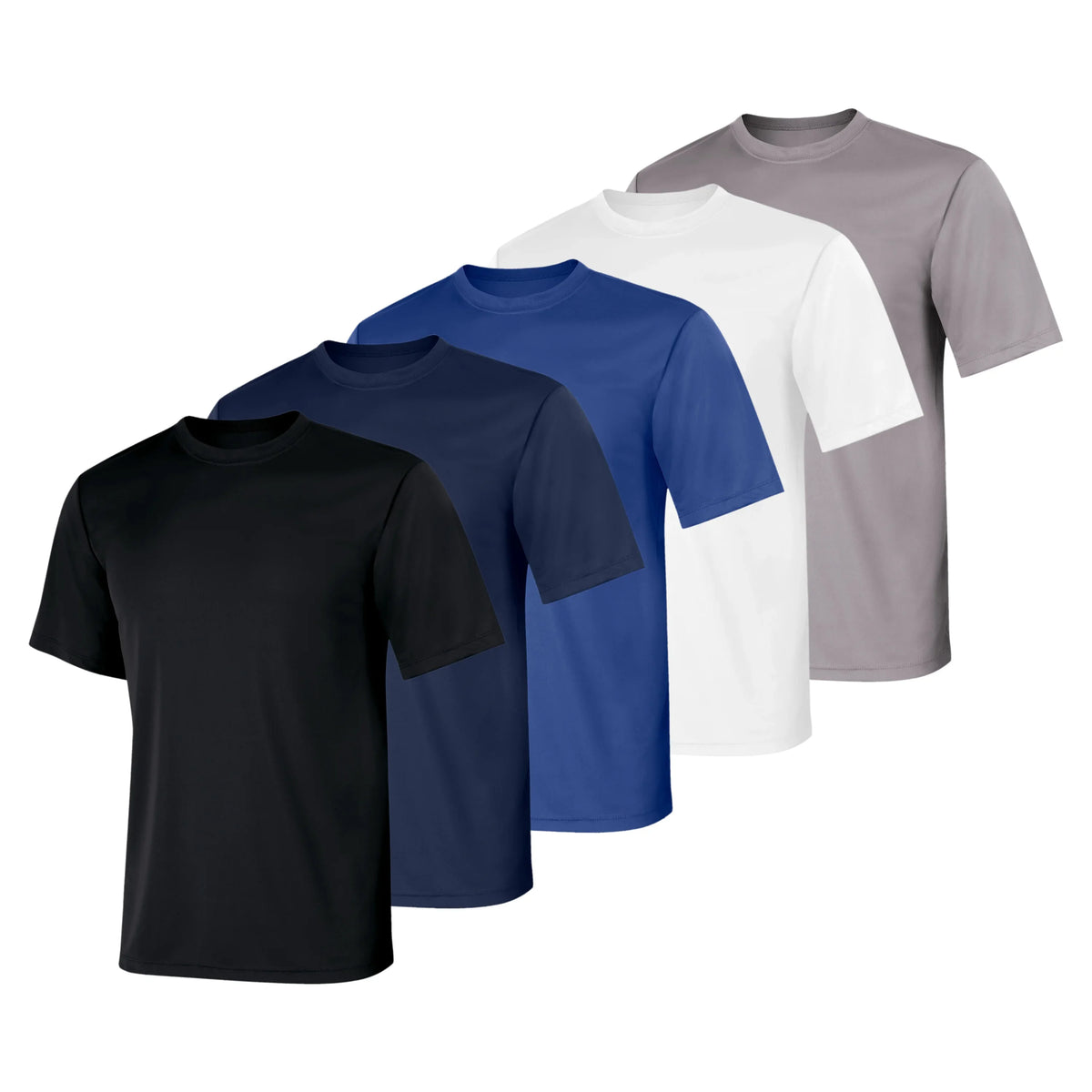 Hanes Sport Cool DRI Men's Performance T-Shirt, Value 5-Pack Main image