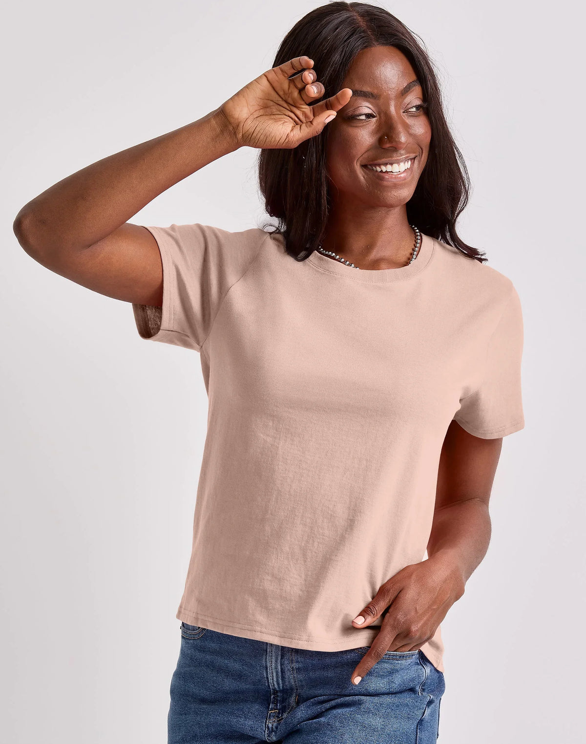Hanes Essentials Women’s Cotton T-Shirt, Classic Fit Main image
