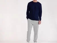 Hanes EcoSmart Men's Fleece Jogger Pants with Pockets, 30.5"