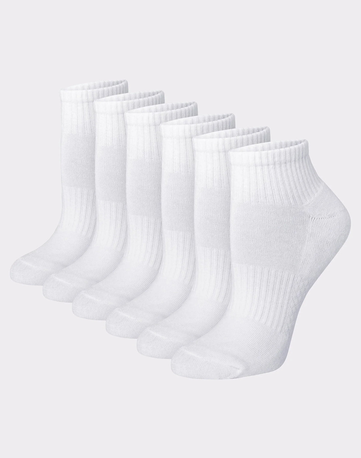 Hanes Women's Performance Ankle Socks, Cushioned, 6-Pairs