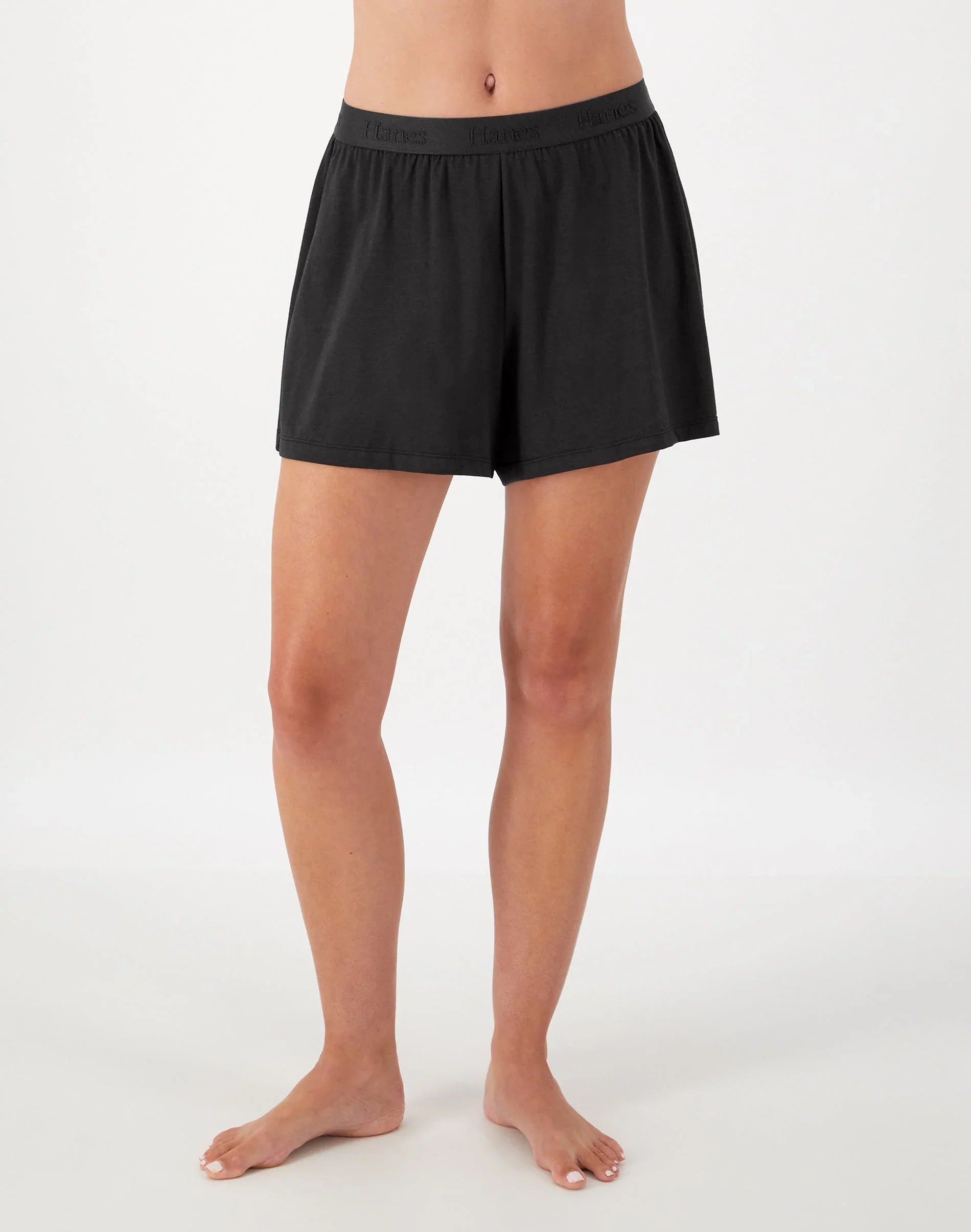 Hanes Originals Women's SuperSoft Comfywear Sleep Shorts, 3.25" Secondary image