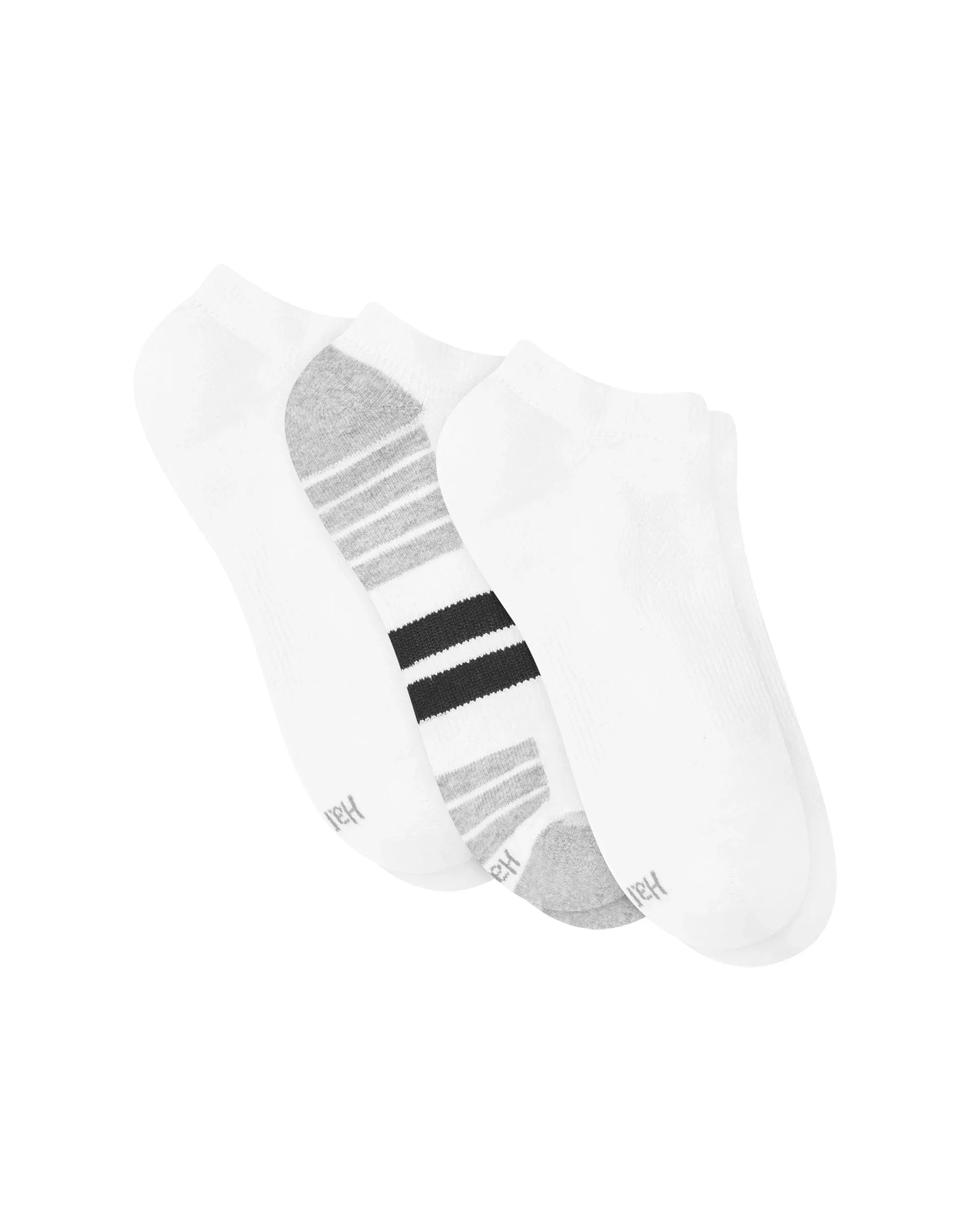 Hanes Cool DRI Men's No Show Socks, 3-Pairs Secondary image