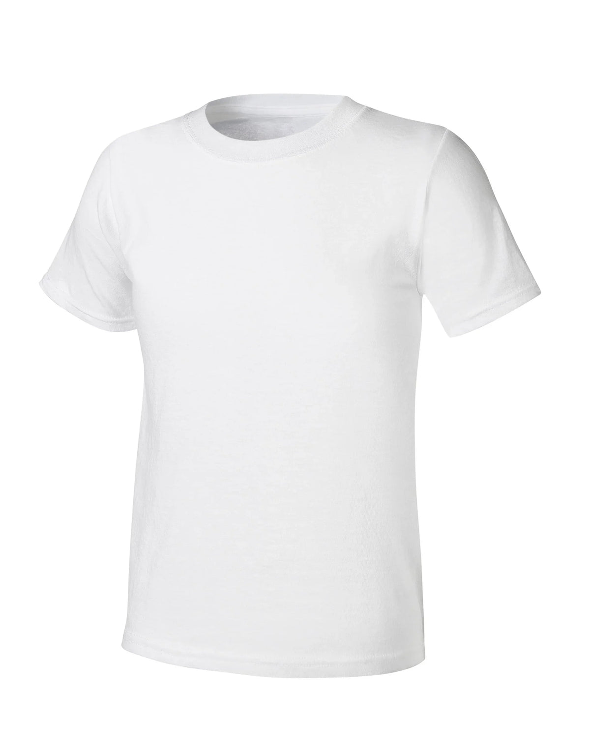 Hanes Ultimate Boys' Crewneck Undershirt, Cool Comfort, 5-Pack Main image
