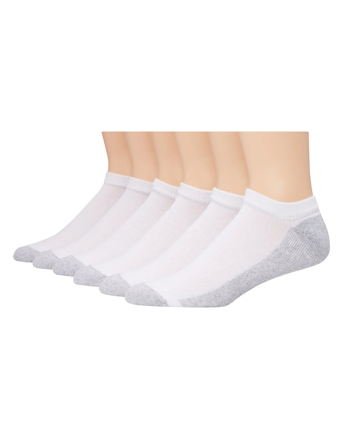 Hanes Men's Cushion No Show Socks, 6-Pairs Main image
