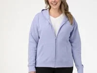 Hanes EcoSmart Women's Full-Zip Fleece Hoodie Secondary image