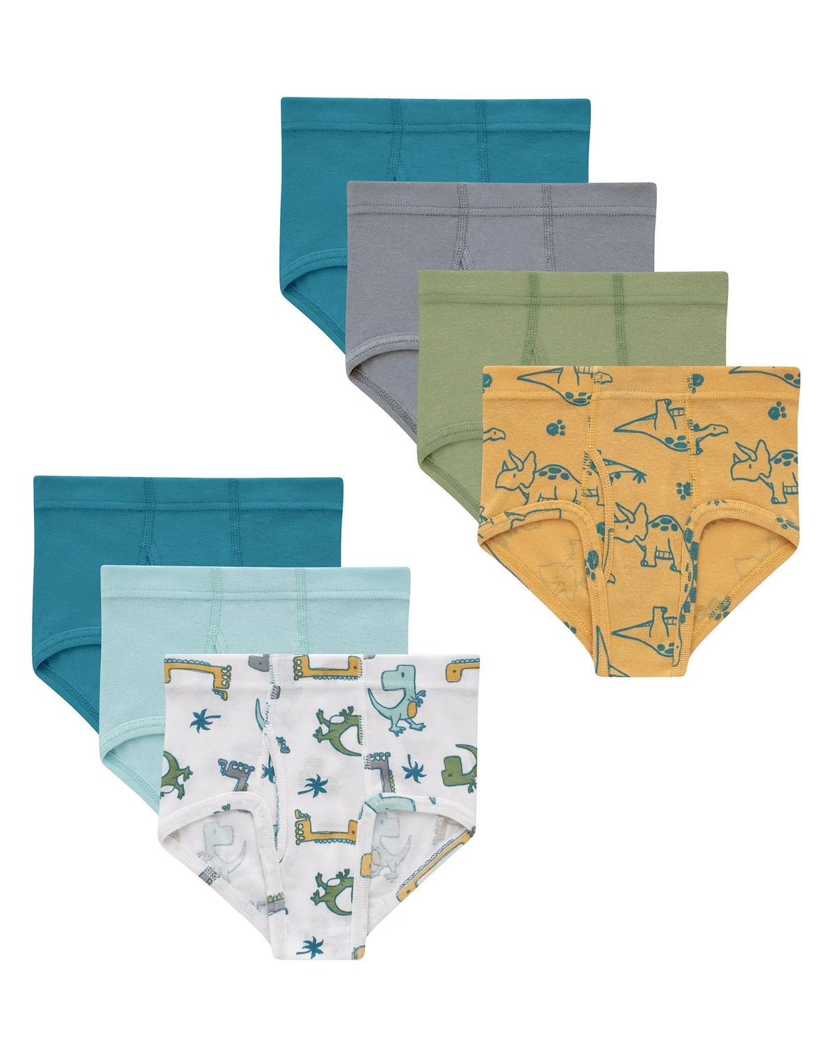 Hanes Pure Comfort Toddler Boys' Underwear Brief, 7-Pack, Organic Cotton Main image