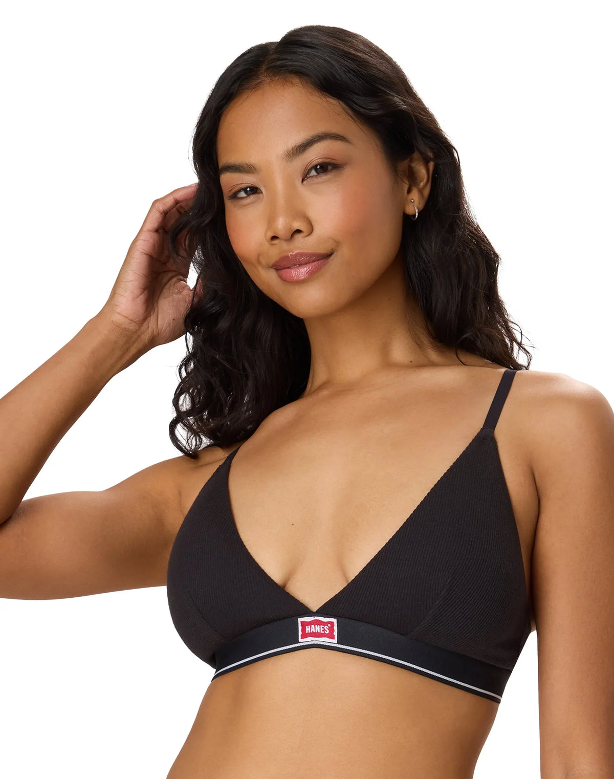 Hanes Legends Women's Wireless Bra with Convertible Straps, Moisture-Wicking Main image