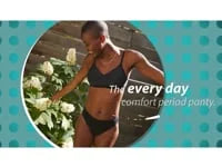 Hanes Comfort, Period. Women's Brief Period Underwear, Light Leaks, Neutrals, 3-Pack Main image
