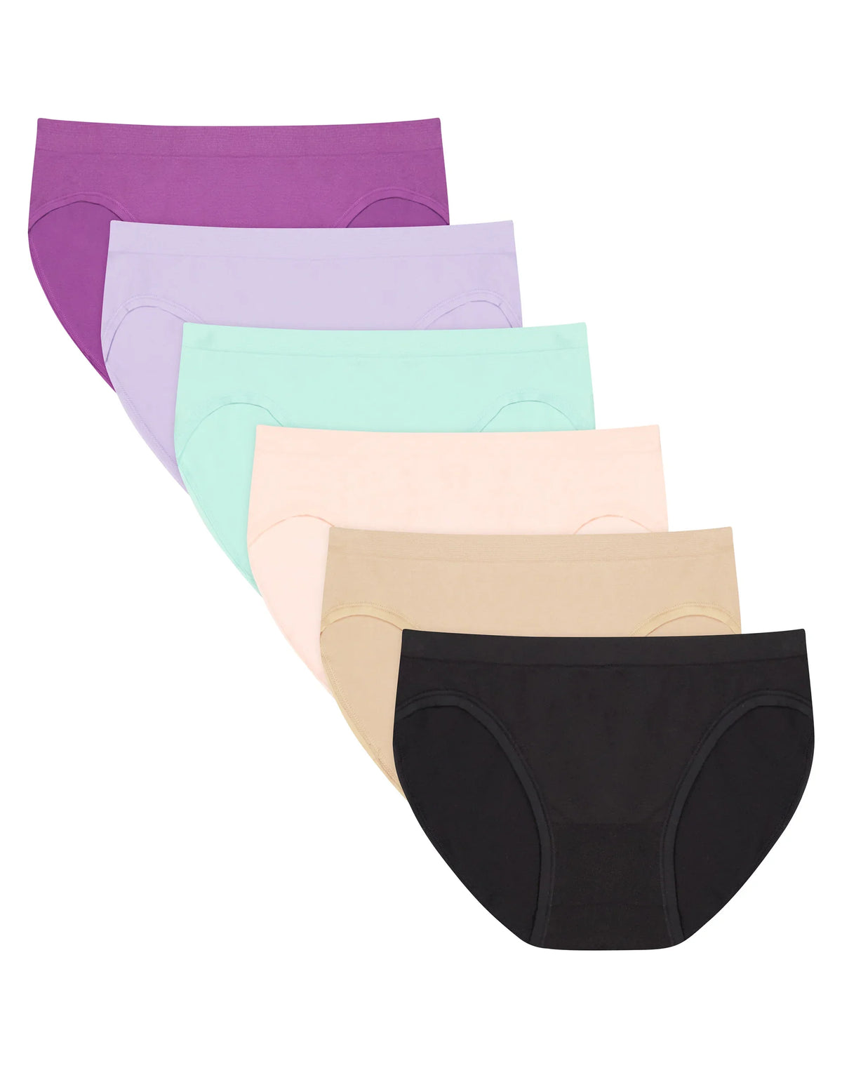 Hanes Women's Seamless Bikini Underwear, Comfort Flex Fit, 6-Pack Main image