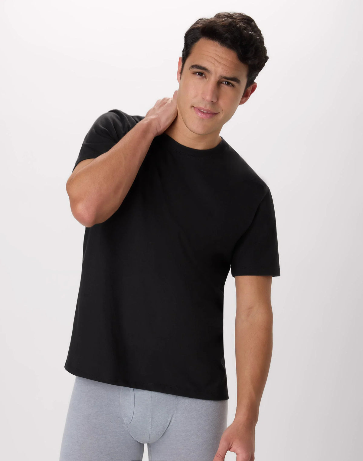 Hanes Men's Undershirts Pack, 5-Pack, Crewneck T Shirts for Men, Moisture Wicking Main image