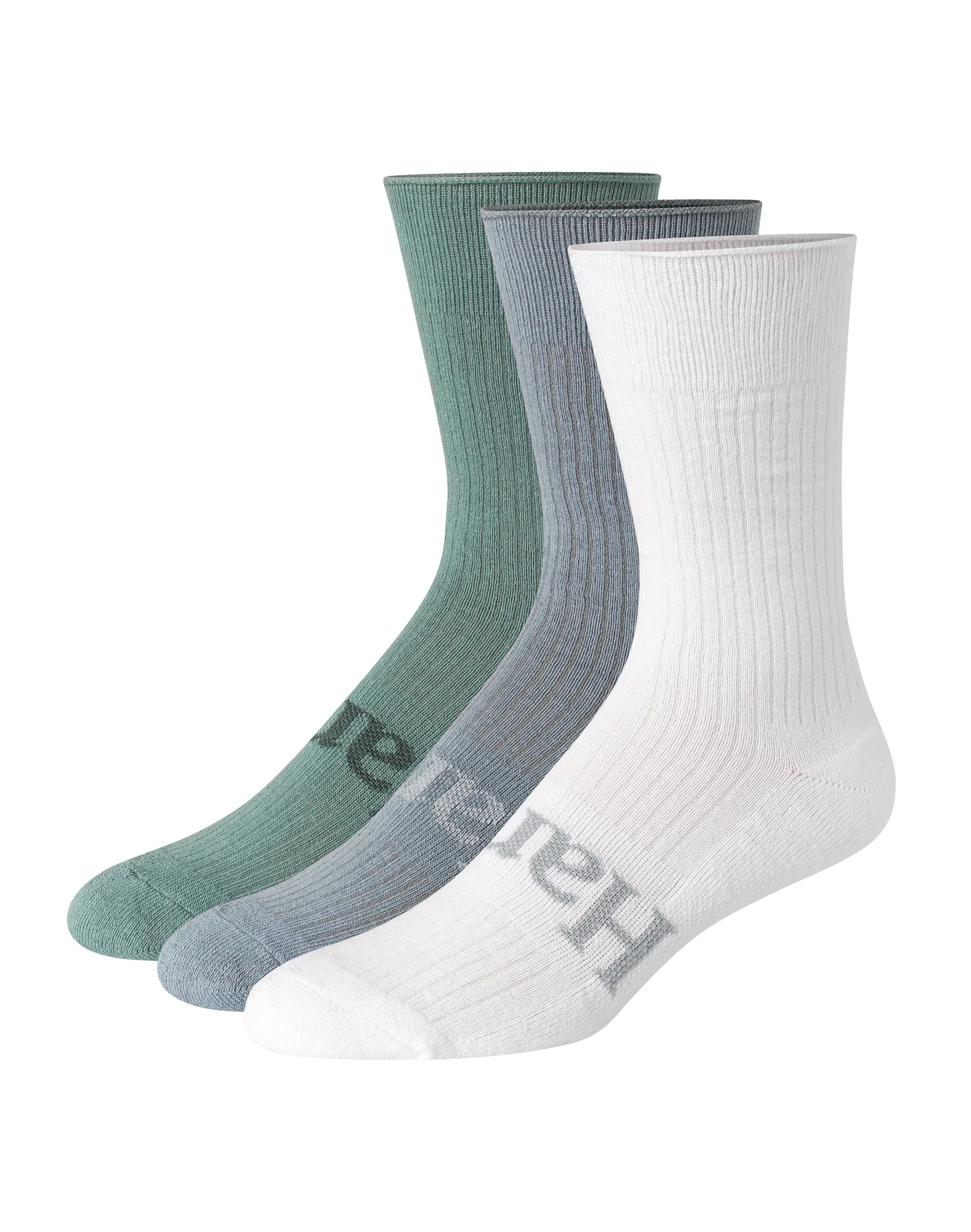 Hanes Originals Men’s Crew Socks Pack, 3-Pairs, SuperSoft Secondary image