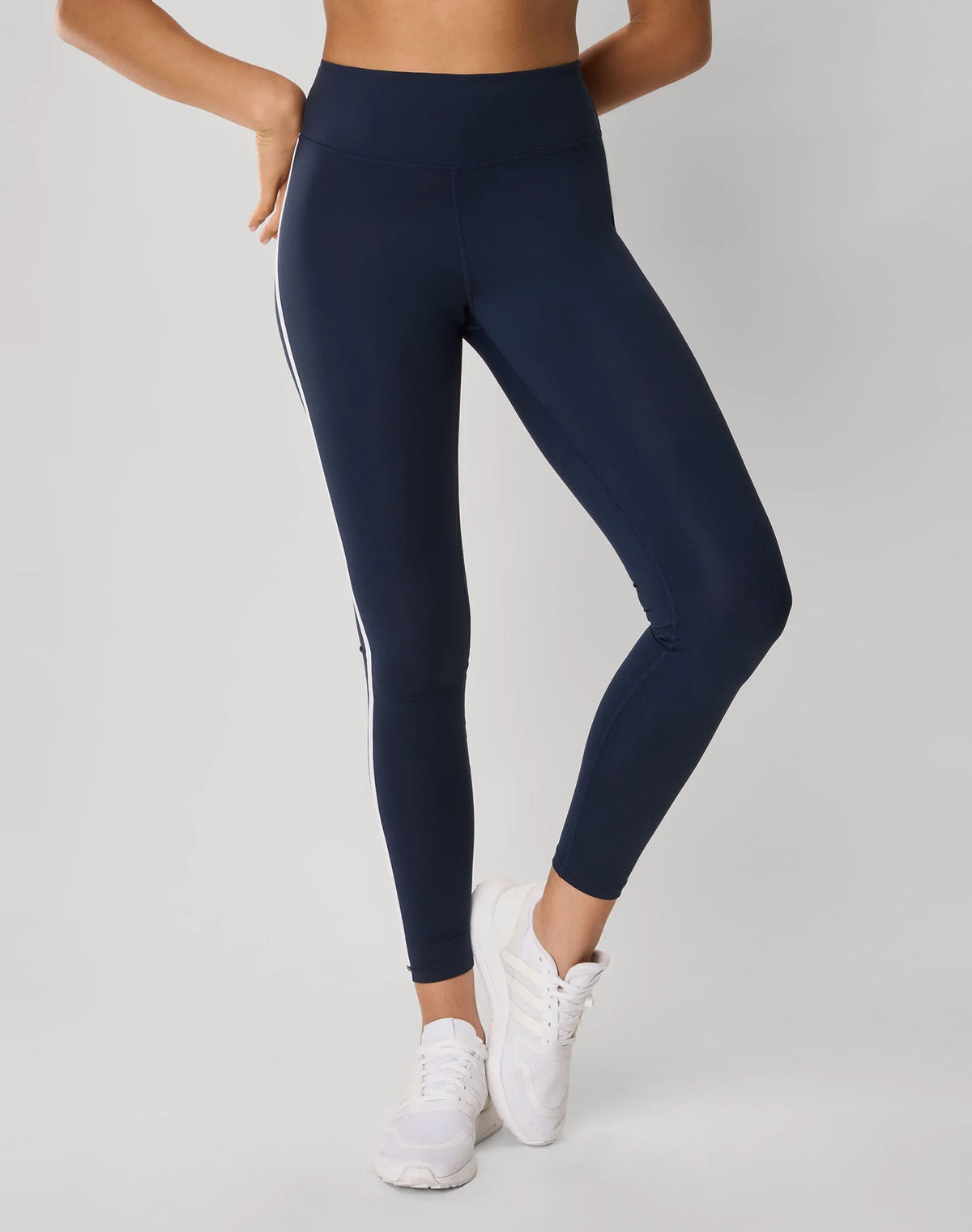 Hanes Moves Women’s Leggings with Stripes, Full Length, 28” Main image