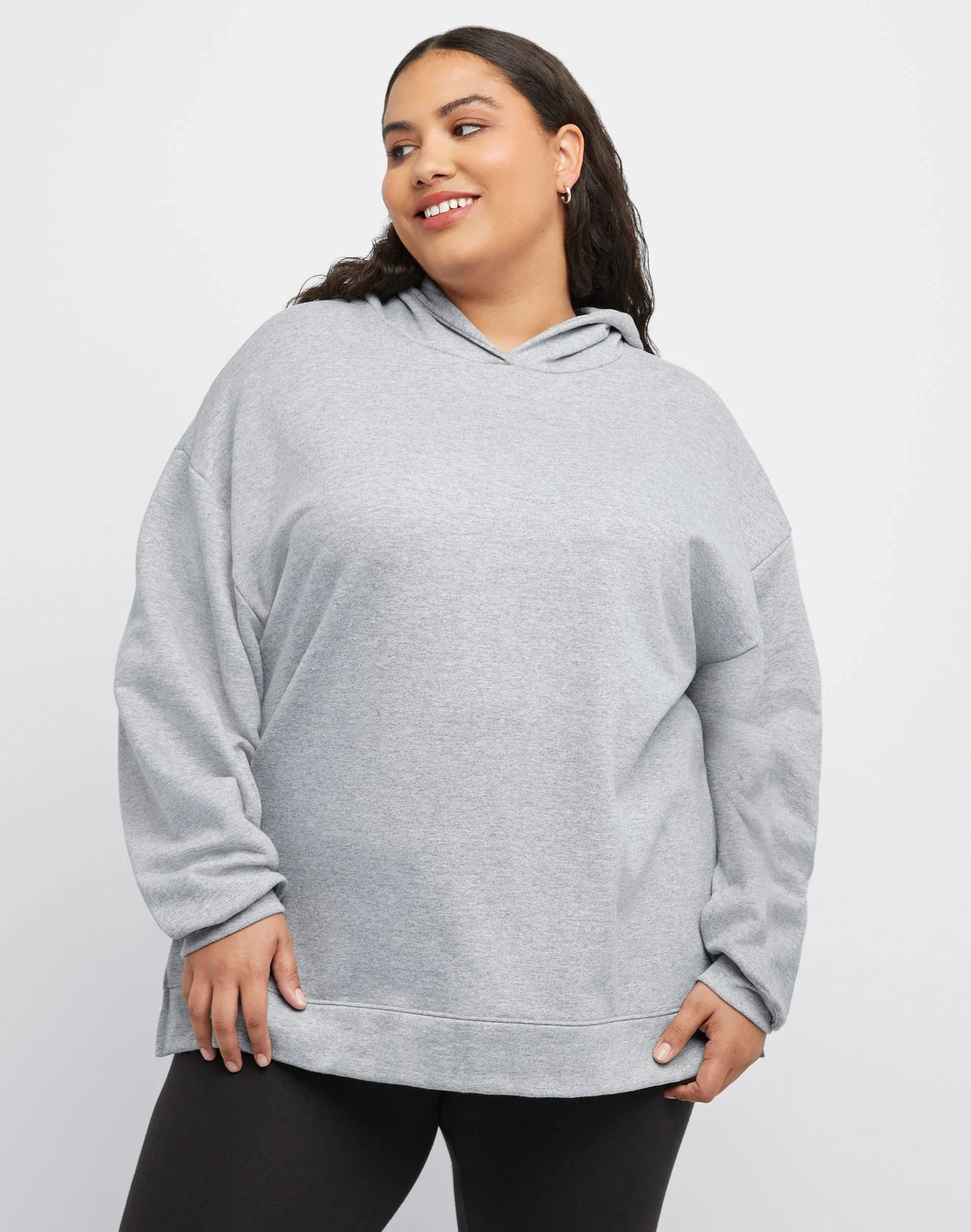 Hanes EcoSmart Women's Fleece Hoodie (Plus Size) Main image