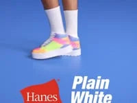 Hanes Unisex Plain Black Socks Pack, 6 Pairs, Crew Socks