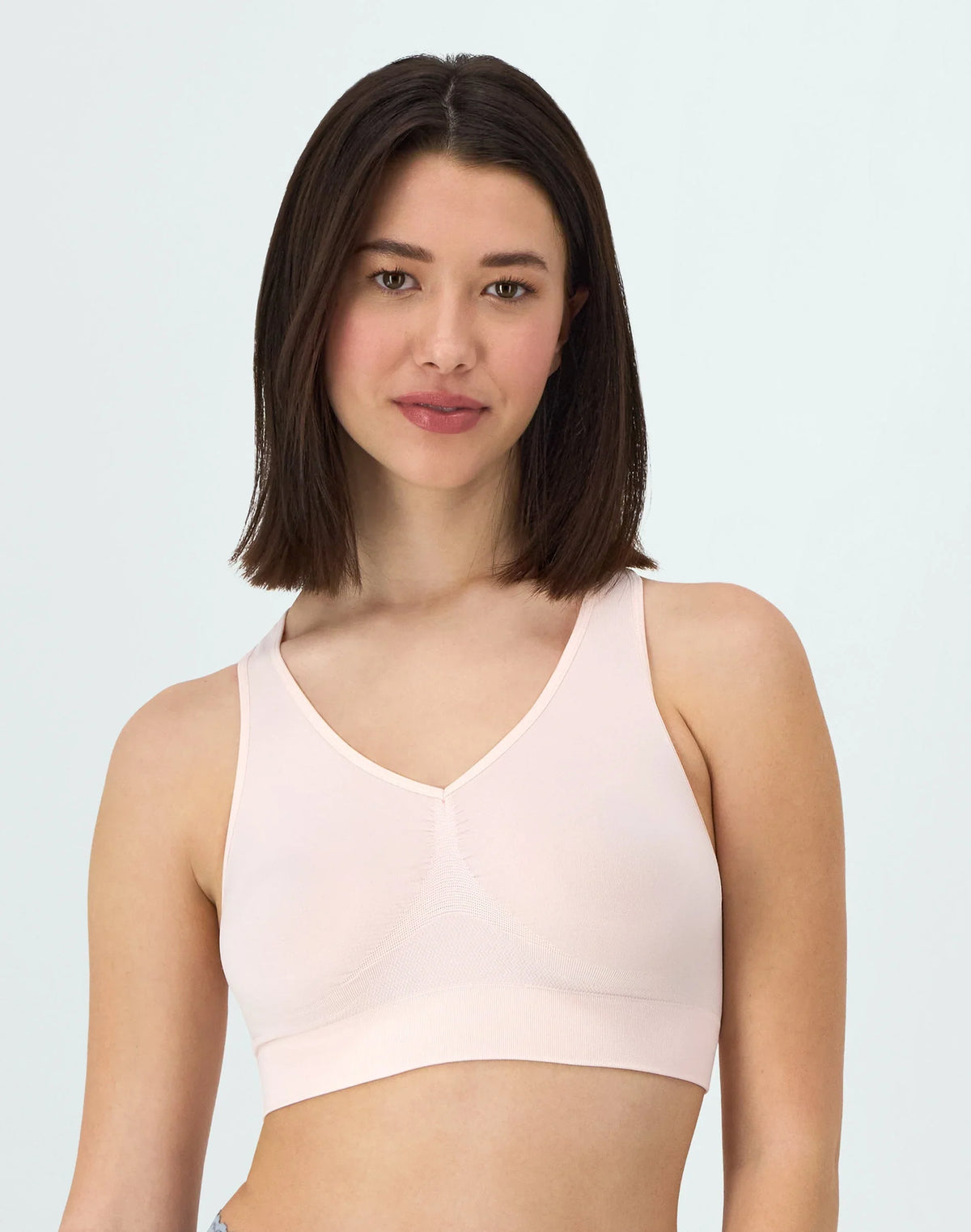 Hanes Women's Seamless Racerback Bra, 2-Pack Main image