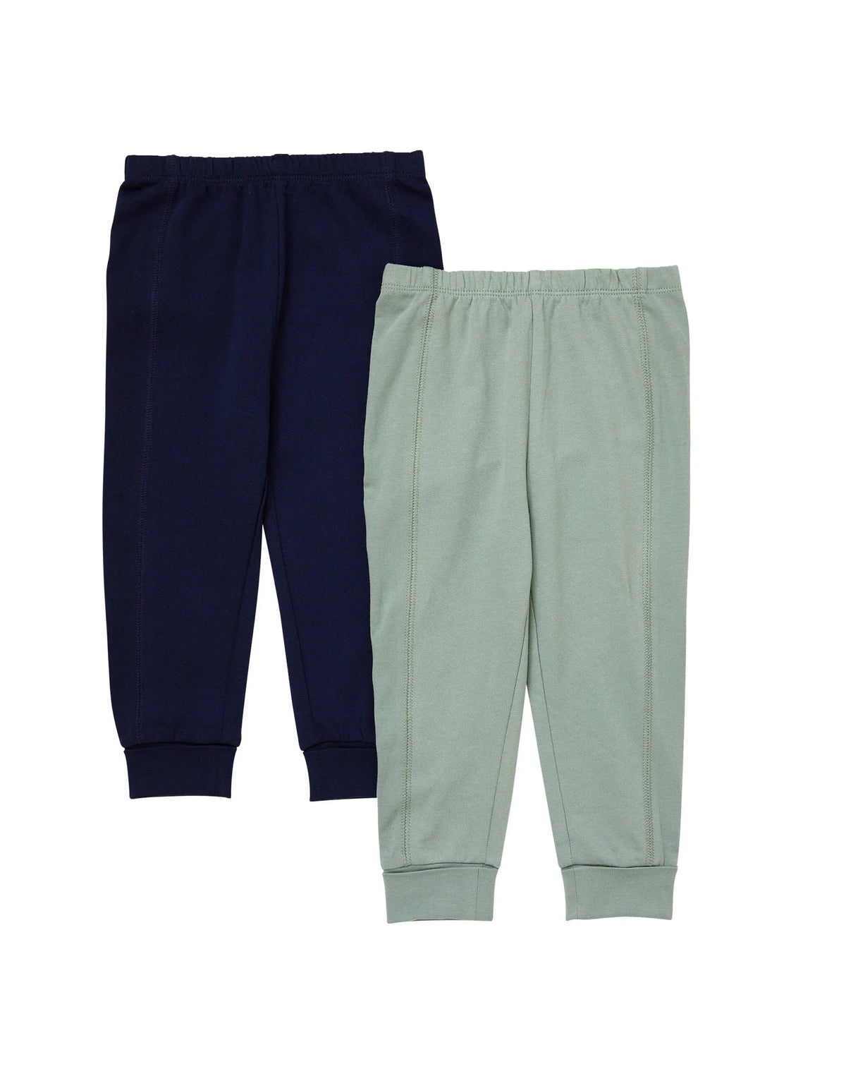 Hanes Pure Comfort Baby French Terry Joggers, Organic Cotton, Boys & Girls, 2-Pack Main image