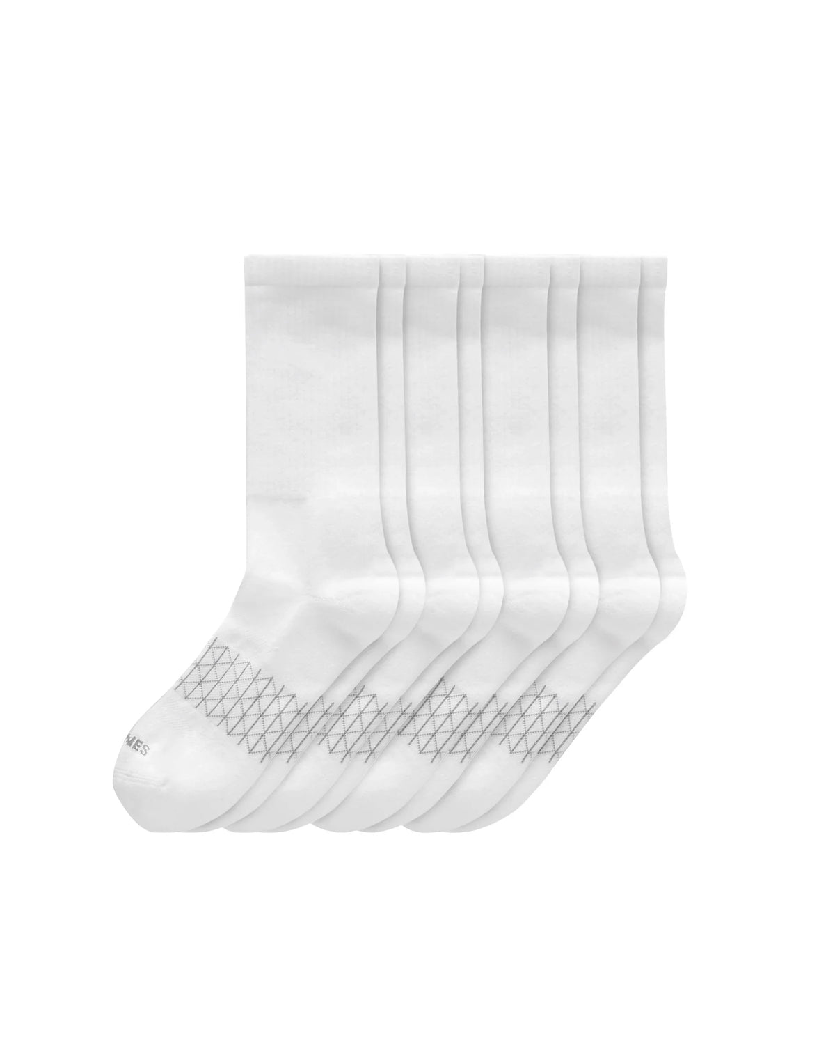 Hanes Absolute Active Men's Crew Socks Pack, 4-Pair Pack, Moisture Wicking, Seamless Toe, Cushioned Main image