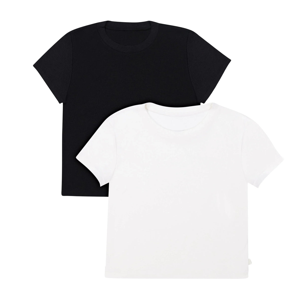 Hanes Originals SuperSoft Women's Babydoll Tee Pack - 2-Pack - Rib Viscose from Bamboo Lounge T-Shirt Main image