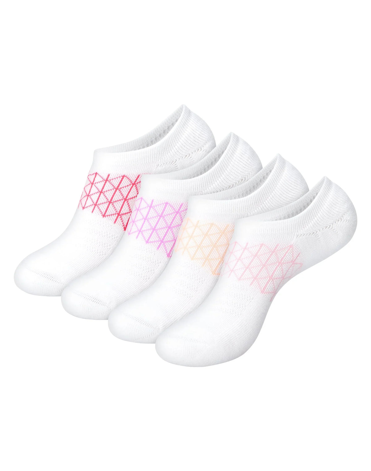 Hanes Absolute Active Women's No-Show Socks Pack - 4-Pack - Moisture-Wicking Main image