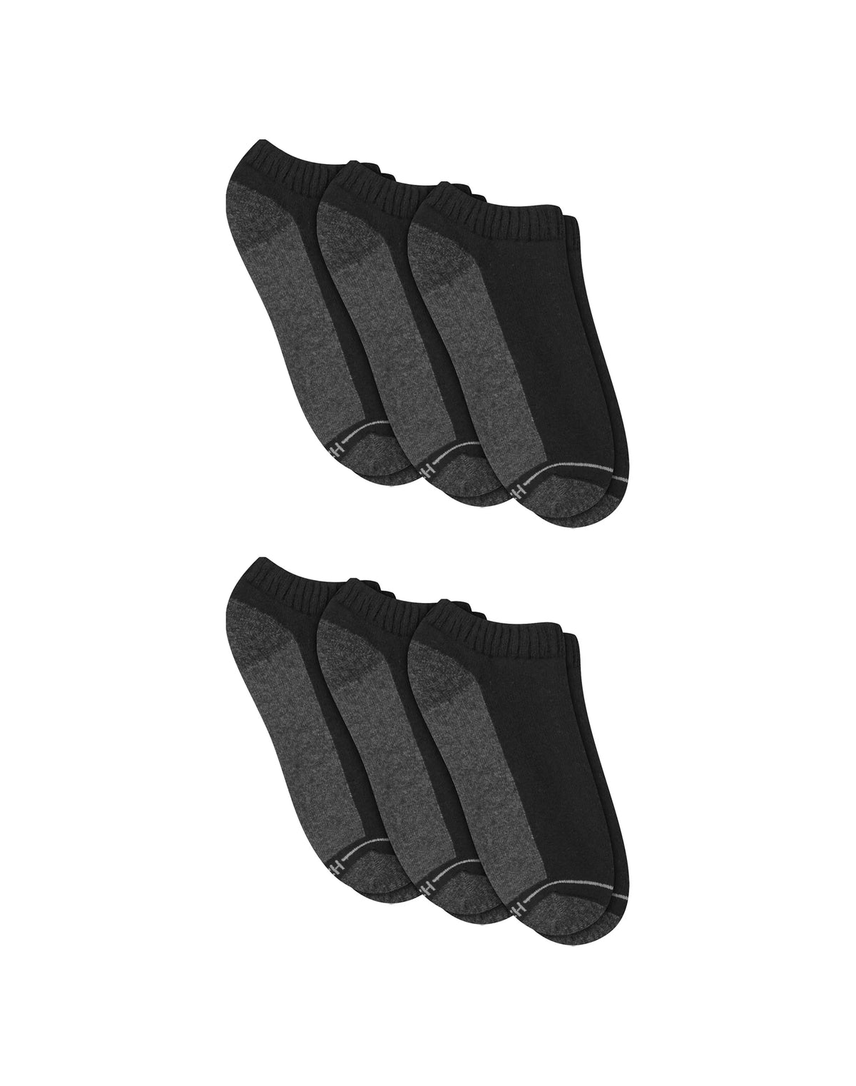 Hanes Ultimate Men's Ultra Cushion Low Cut Socks, 6-Pairs Main image