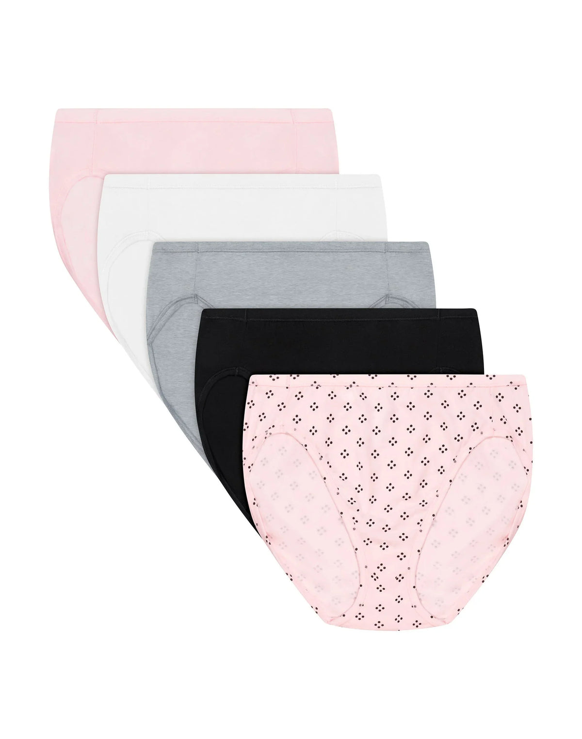 Hanes Ultimate ComfortSoft Women's Underwear High Cut, 5-Pack, Cotton Stretch Main image
