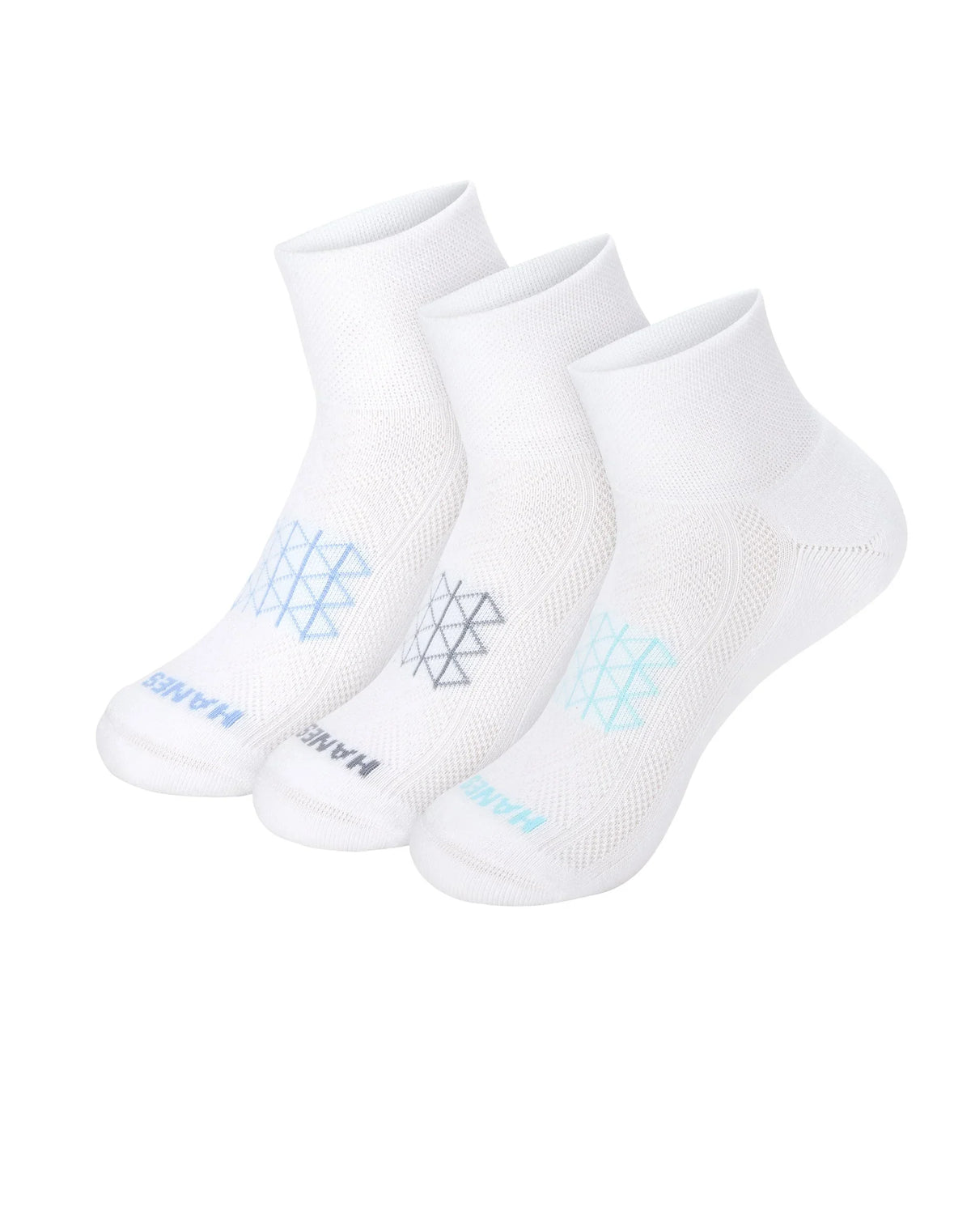 Hanes Absolute Run Women’s Ankle  Socks, 3-Pairs Main image