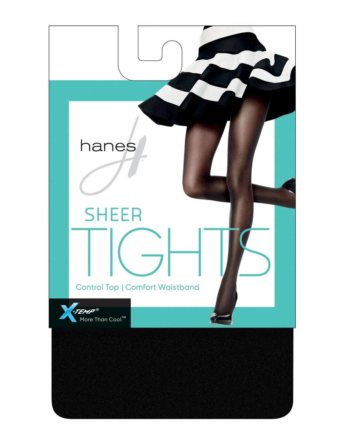 Hanes X-Temp Women's Sheer Tights with Control Top Main image