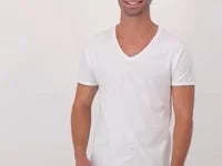 Hanes Men's Undershirt Pack, V-Neck, Moisture-Wicking Cotton with Odor Control, 6-Pack Secondary image
