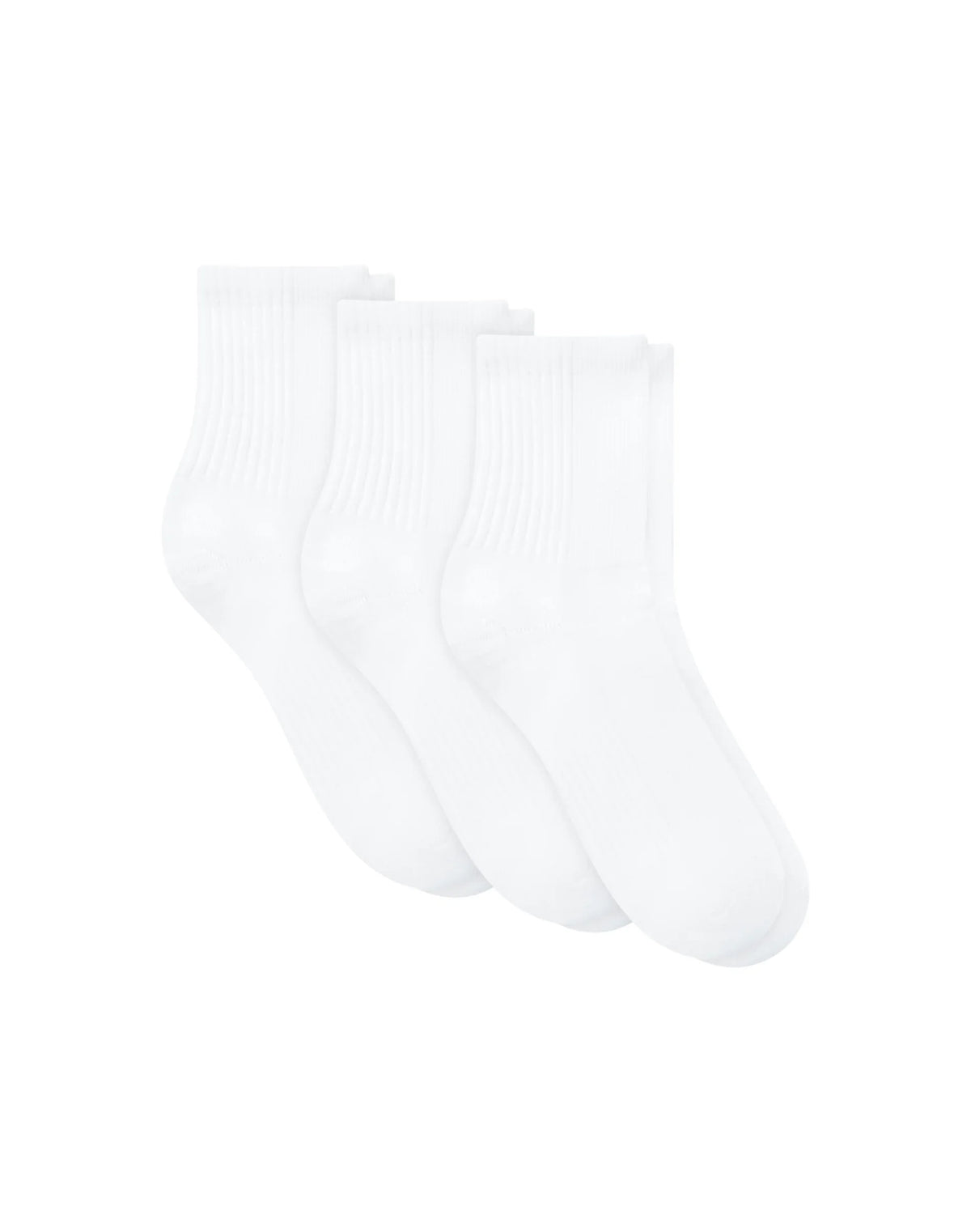 Hanes Moves Women’s Seamless Stretch Mid Crew Socks, 3 Pairs Main image