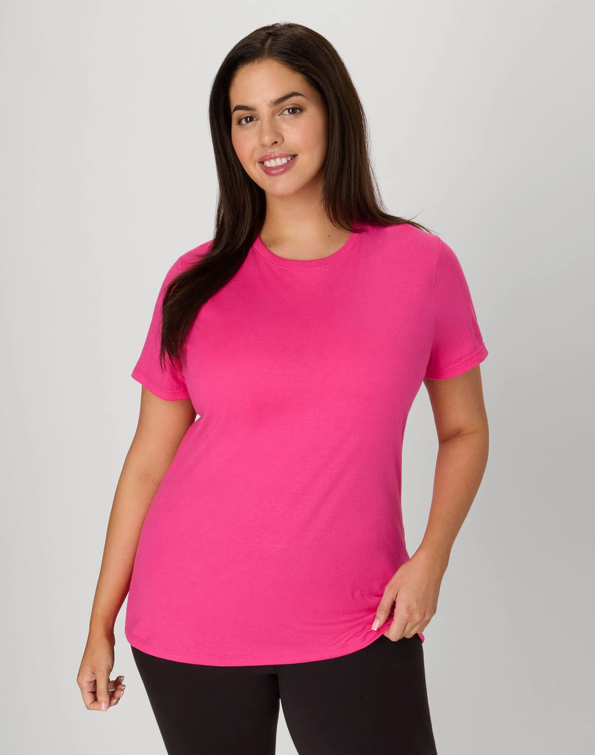 Hanes Just My Size Women’s Cotton Crewneck T-Shirt (Plus Size)