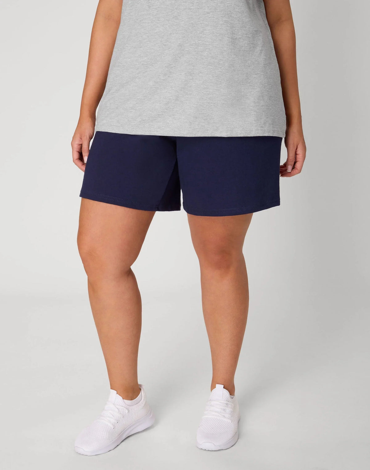 Hanes Just My Size Women's Cotton Jersey Pull-On Shorts, 7" (Plus Size) Main image