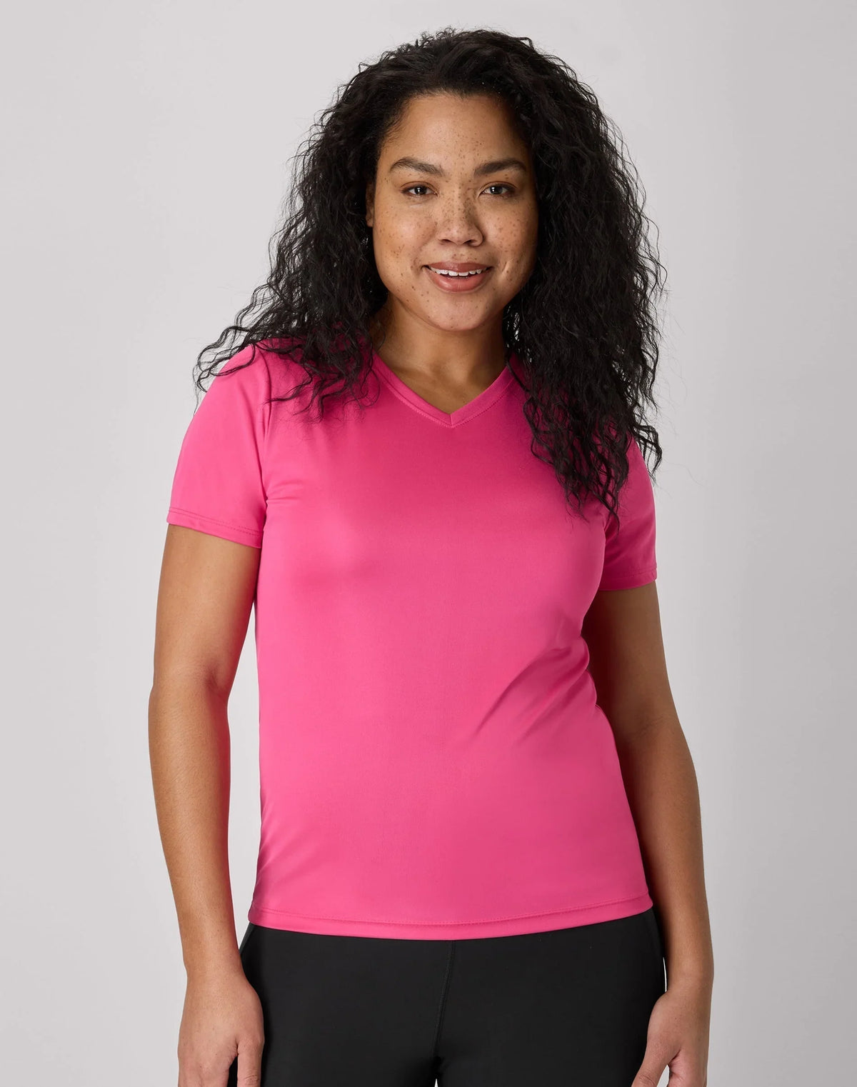 Hanes Sport Cool DRI Women's Performance V-Neck T-Shirt Main image