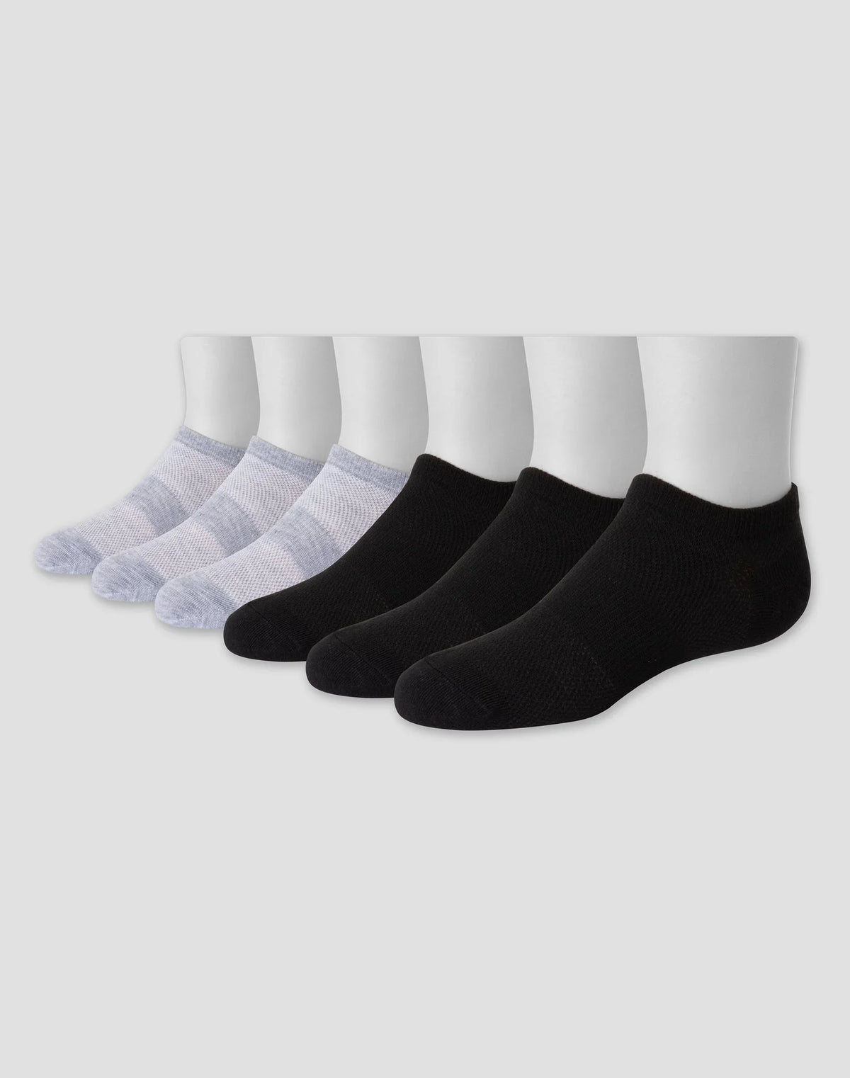 Hanes Boys' Performance Super No Show Socks, X-Temp, 6-Pairs Main image