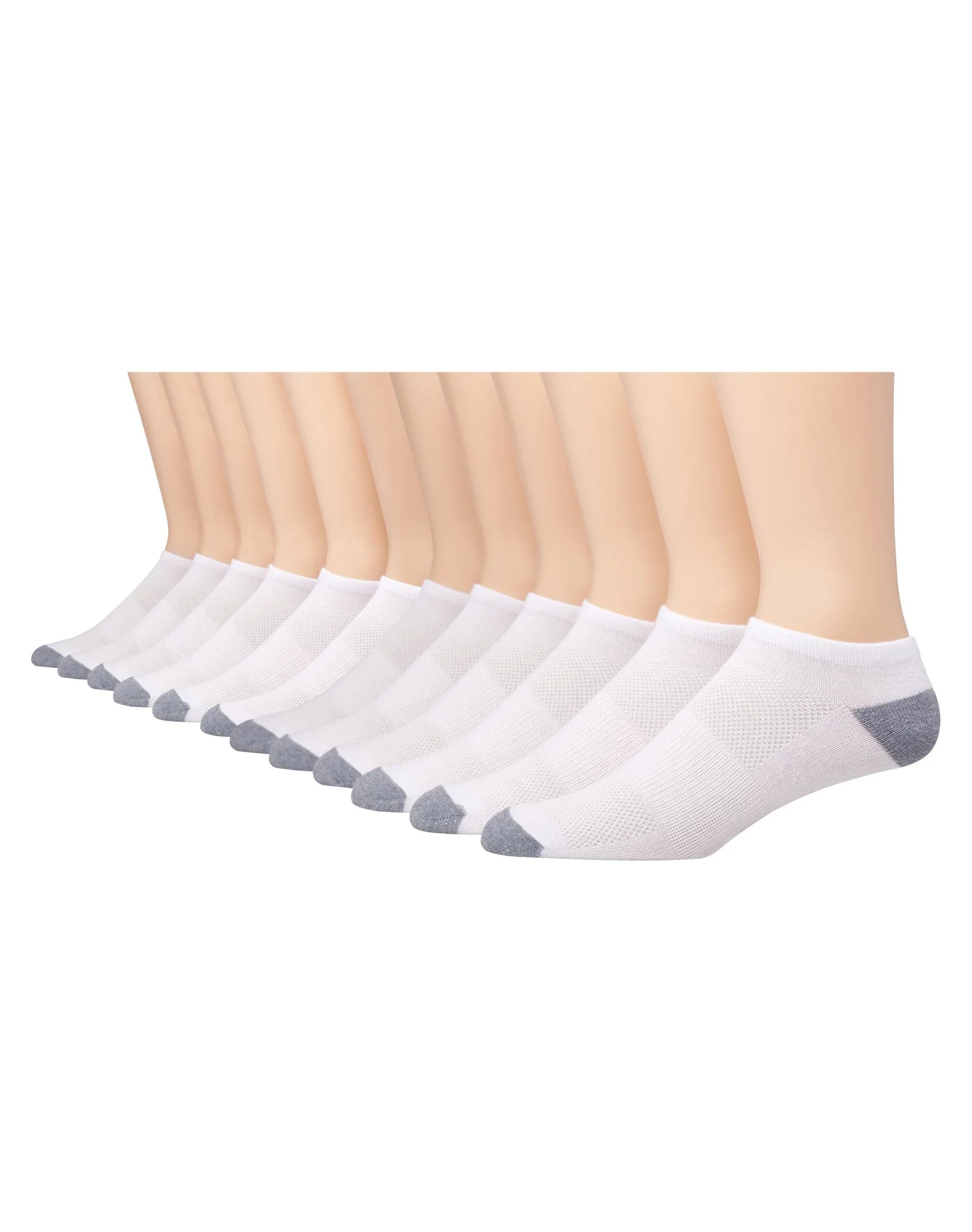 Hanes X-Temp Men's Lightweight Low Cut Socks, Shoe Sizes 6-12, 12-Pairs Secondary image