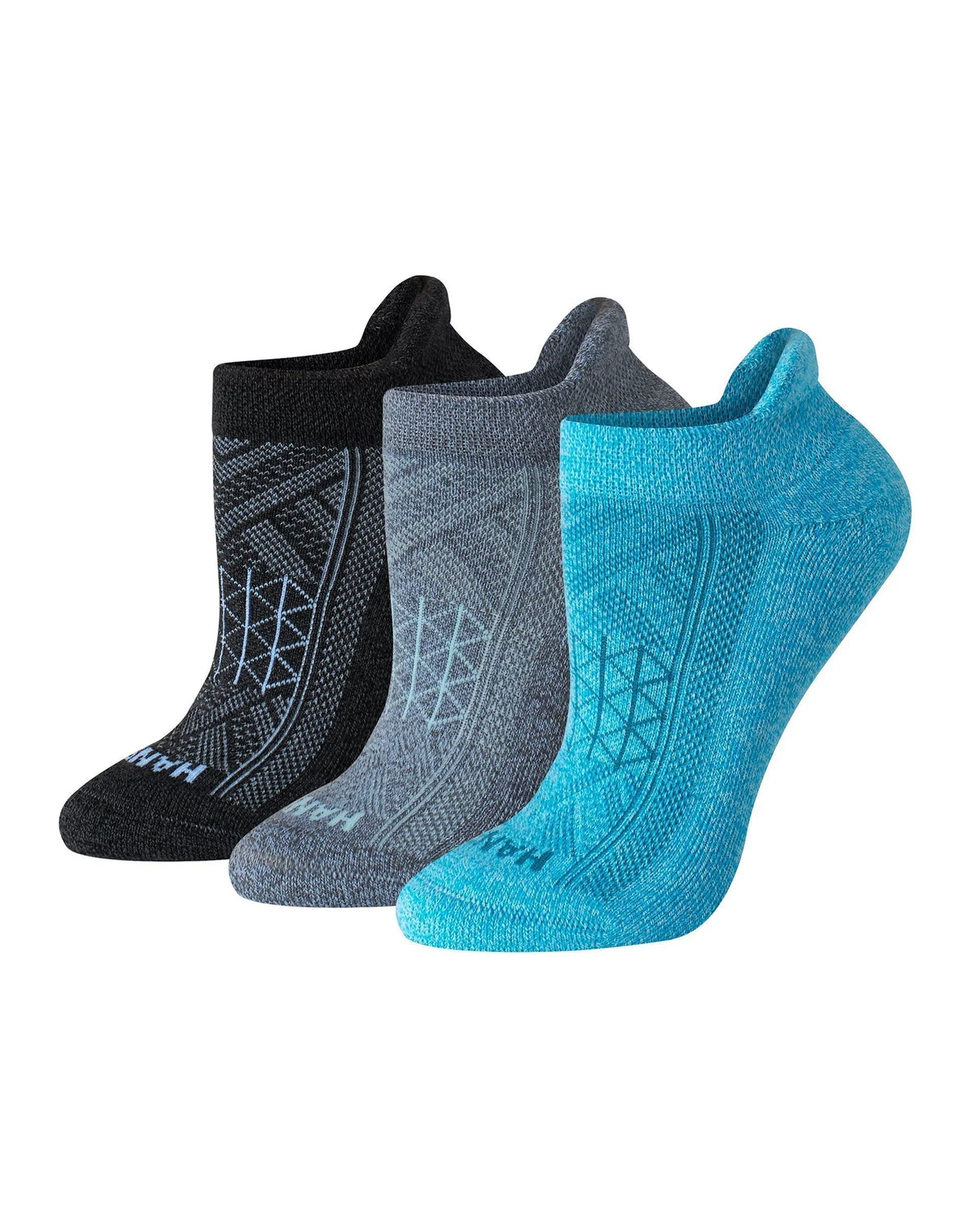 Hanes Absolute Run Women’s No Show Tab Socks, 3-Pairs Main image