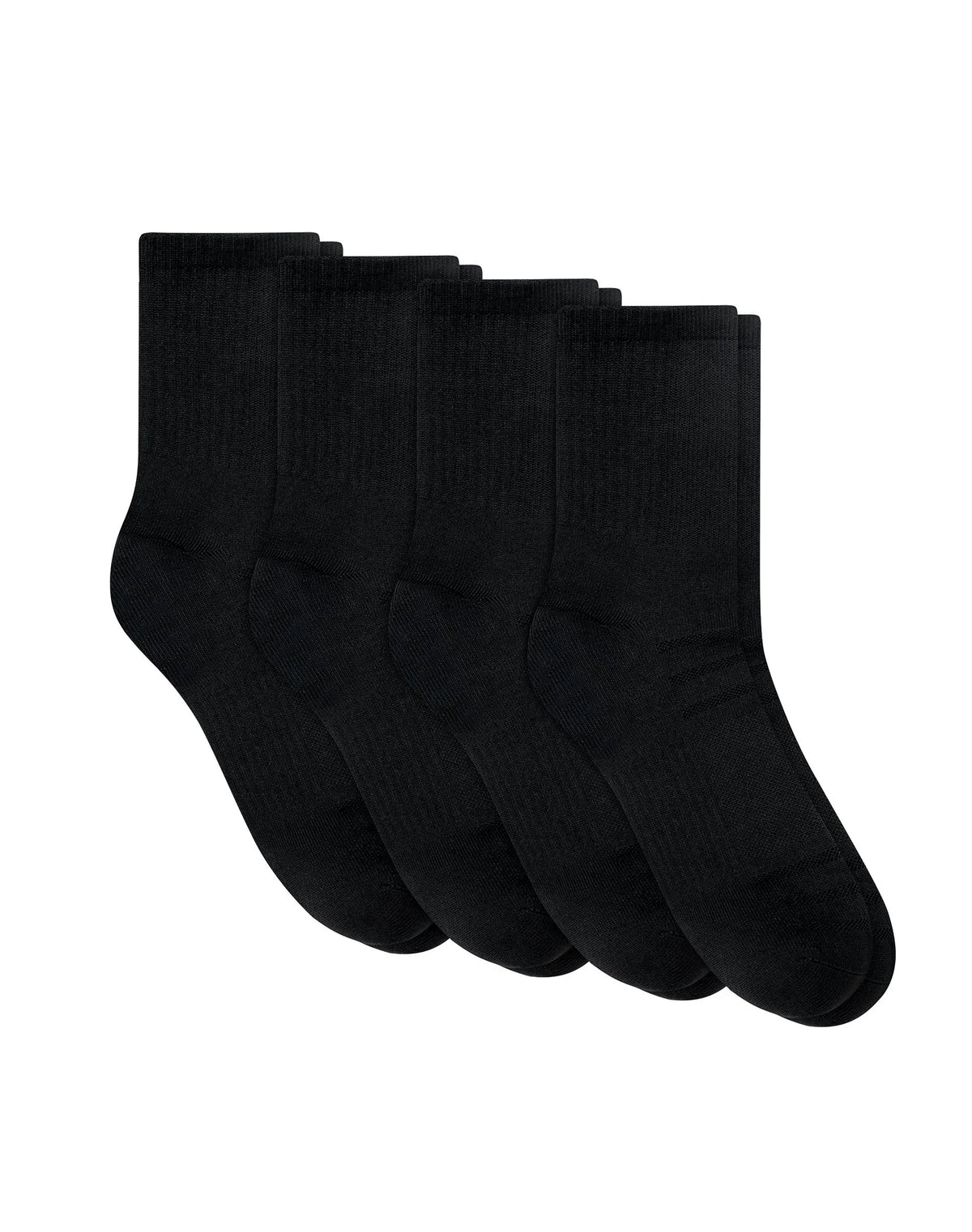 Hanes Moves Men's Socks Pack, 4-Pair Pack, 360 Stretch Lightweight Socks, 4-pair, shoe size 6-12 Main image