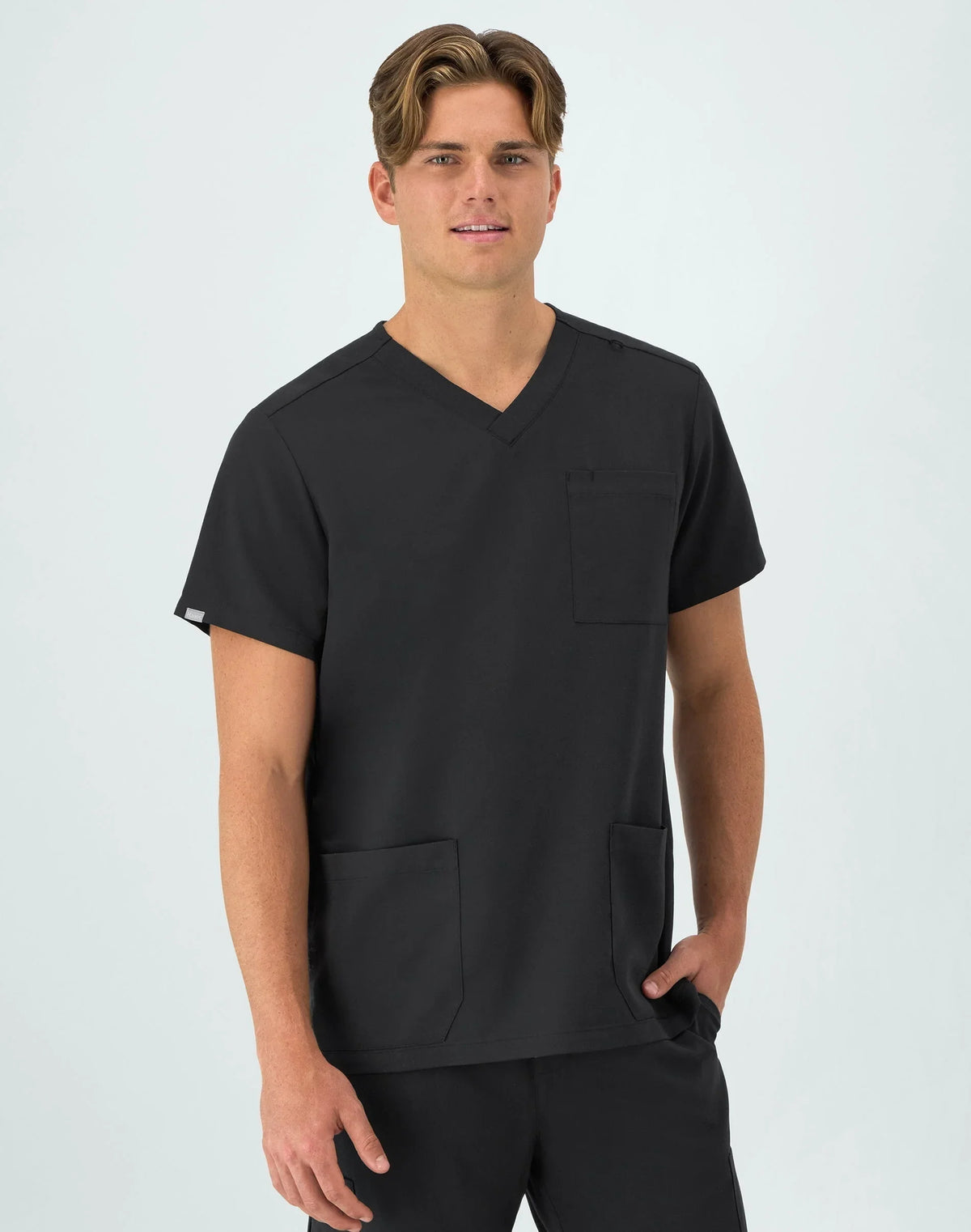 Hanes Comfort Fit Scrubs Men's V-Neck Scrub Top Main image