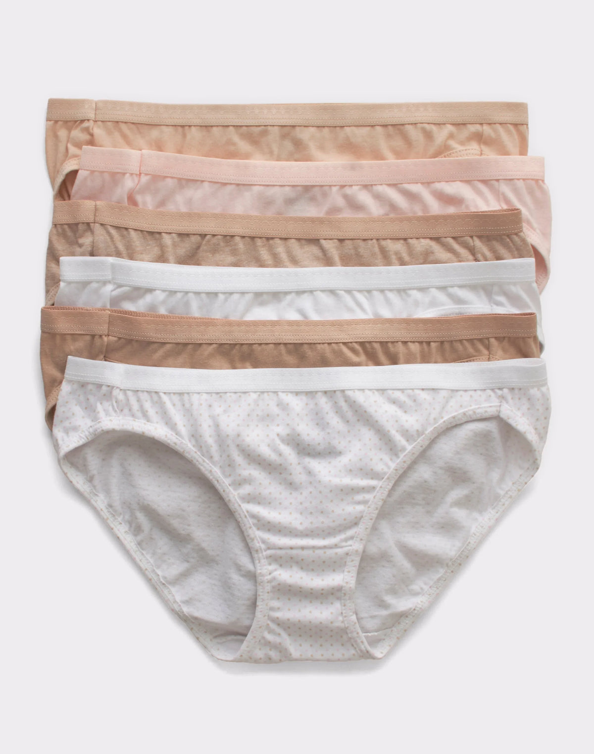 Hanes Ultimate Women's Breathable Cotton Bikini Underwear, 6-Pack Main image