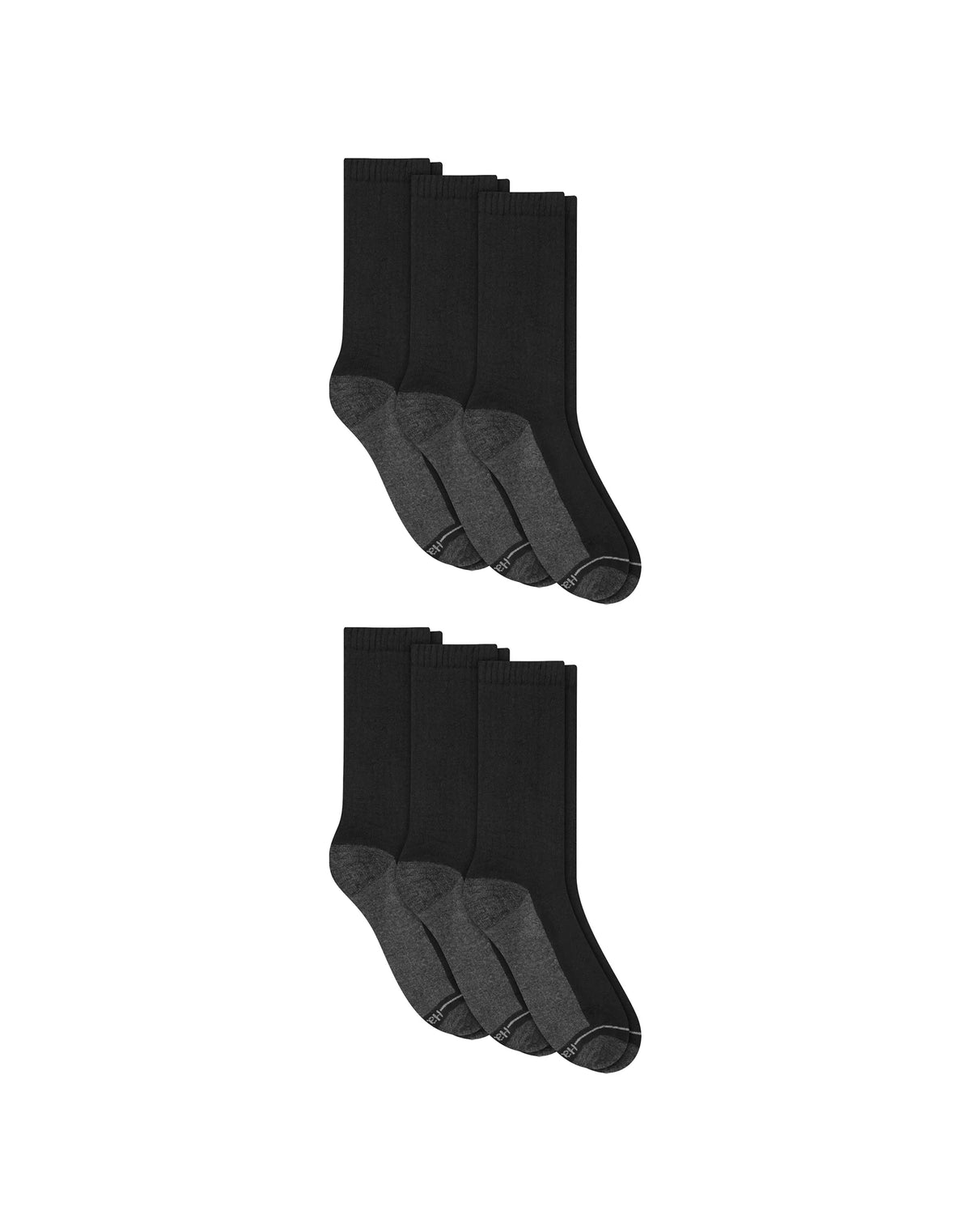 Hanes Ultimate Men's Ultra Cushion Crew Socks, 6-Pairs Main image