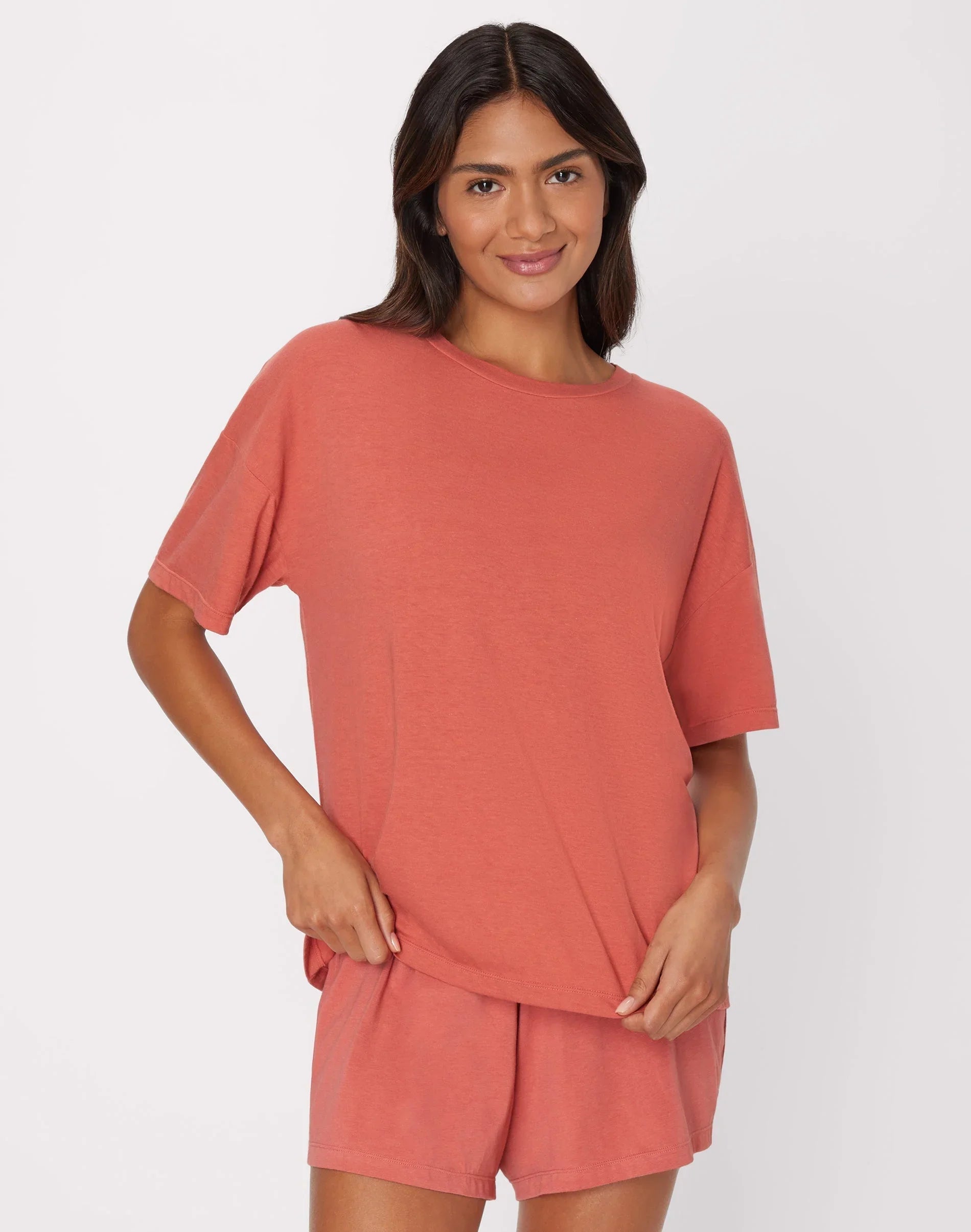 Hanes Originals Women's SuperSoft Comfywear Boxy T-Shirt Secondary image
