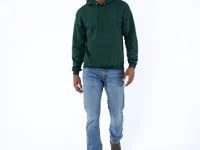 Hanes EcoSmart Unisex Fleece Hoodie (Big & Tall Sizes Available) Secondary image