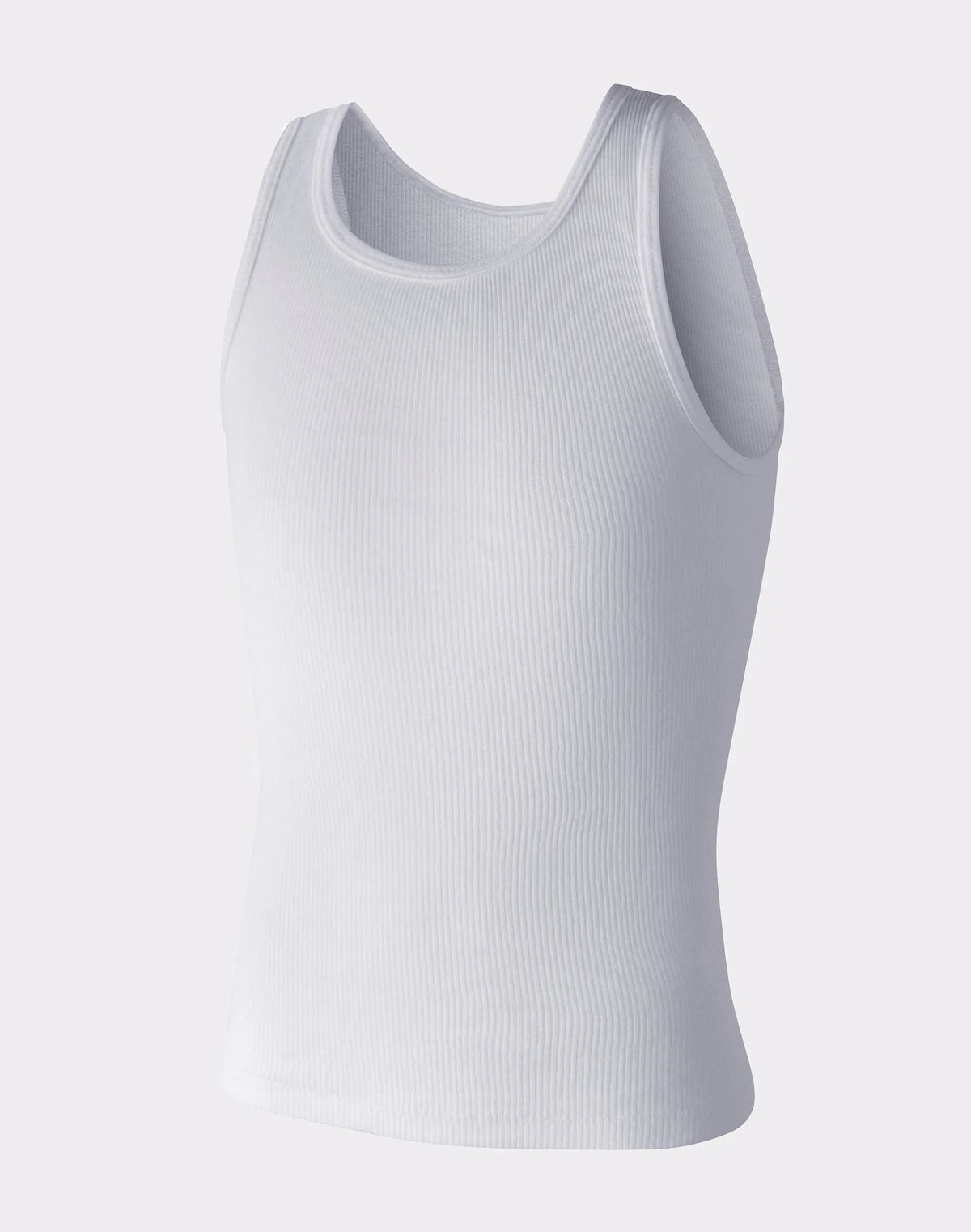 Hanes ComfortSoft Boys' Cotton Tank, White, 3-Pack Main image